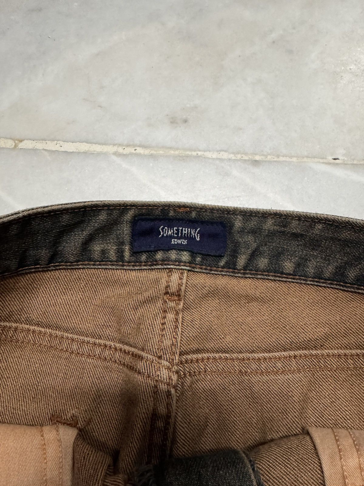Edwin VINTAGE 1990s EDWIN WIDE MUDMAX Size US 30 / EU 46 - 7 Thumbnail