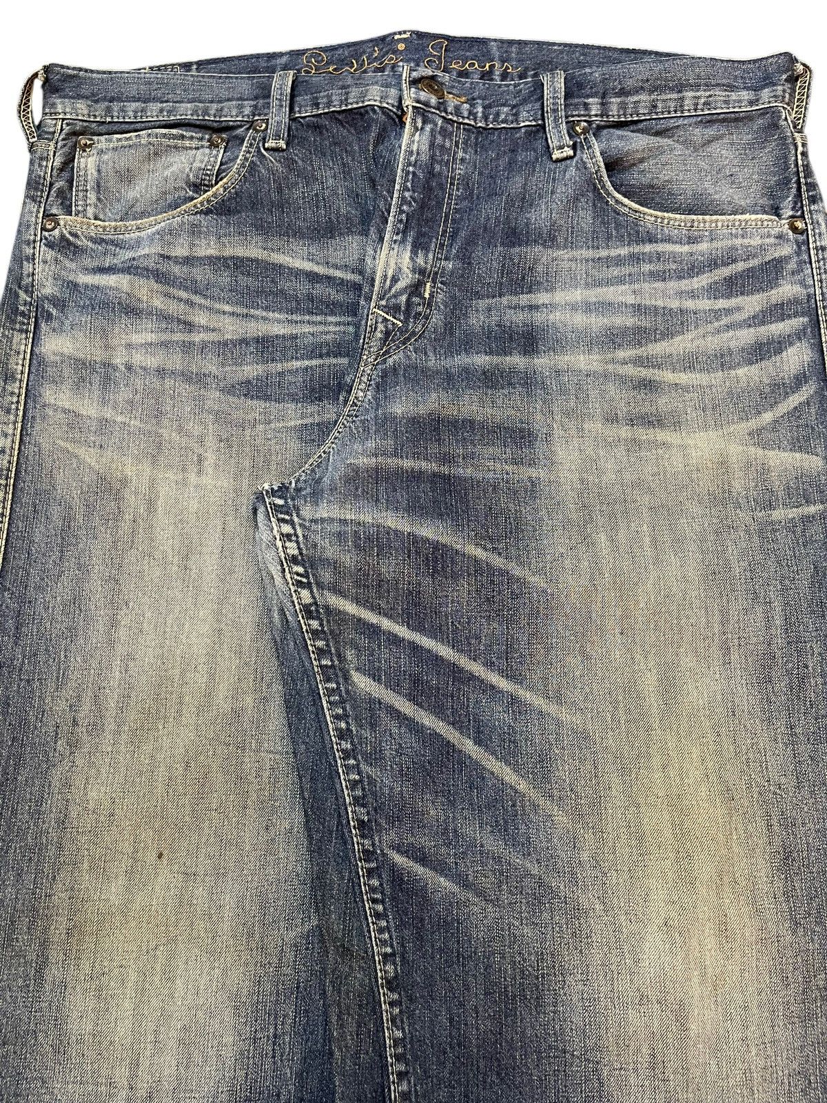 Levi's Vintage 90s Levis 203 Buckle Mud Wash Style Baggy Jeans Size US 36 / EU 52 - 4 Thumbnail