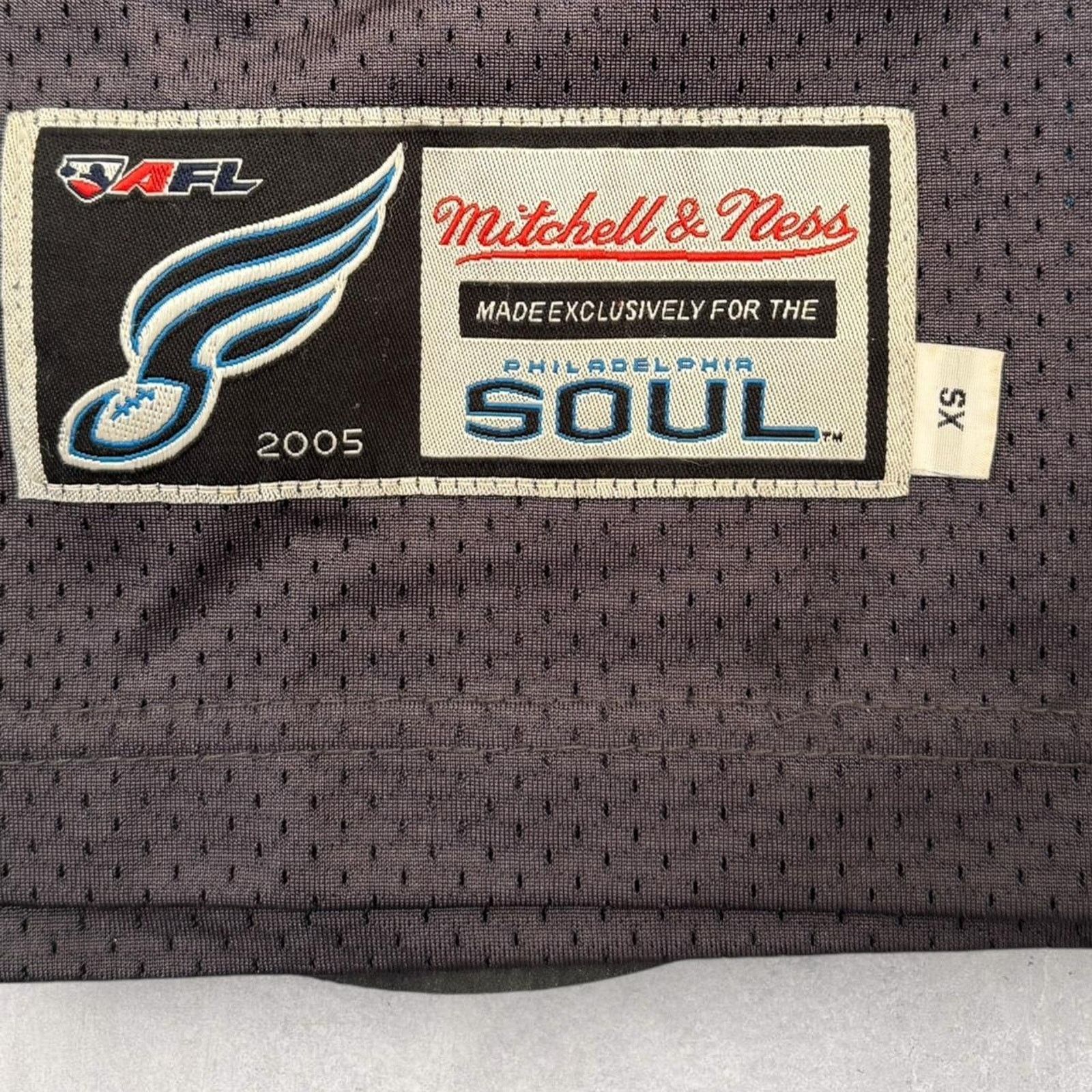 Mitchell & Ness × NFL × Vintage Vintage signed Philadelphia Soul AFL Jersey Size US XS / EU 42 / 0 - 4 Thumbnail
