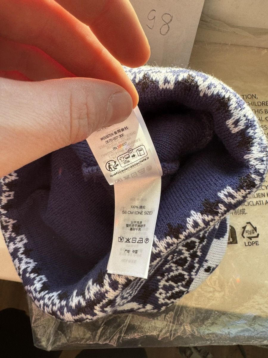 Supreme Supreme bandana beanie big logo Size ONE SIZE - 5 Thumbnail