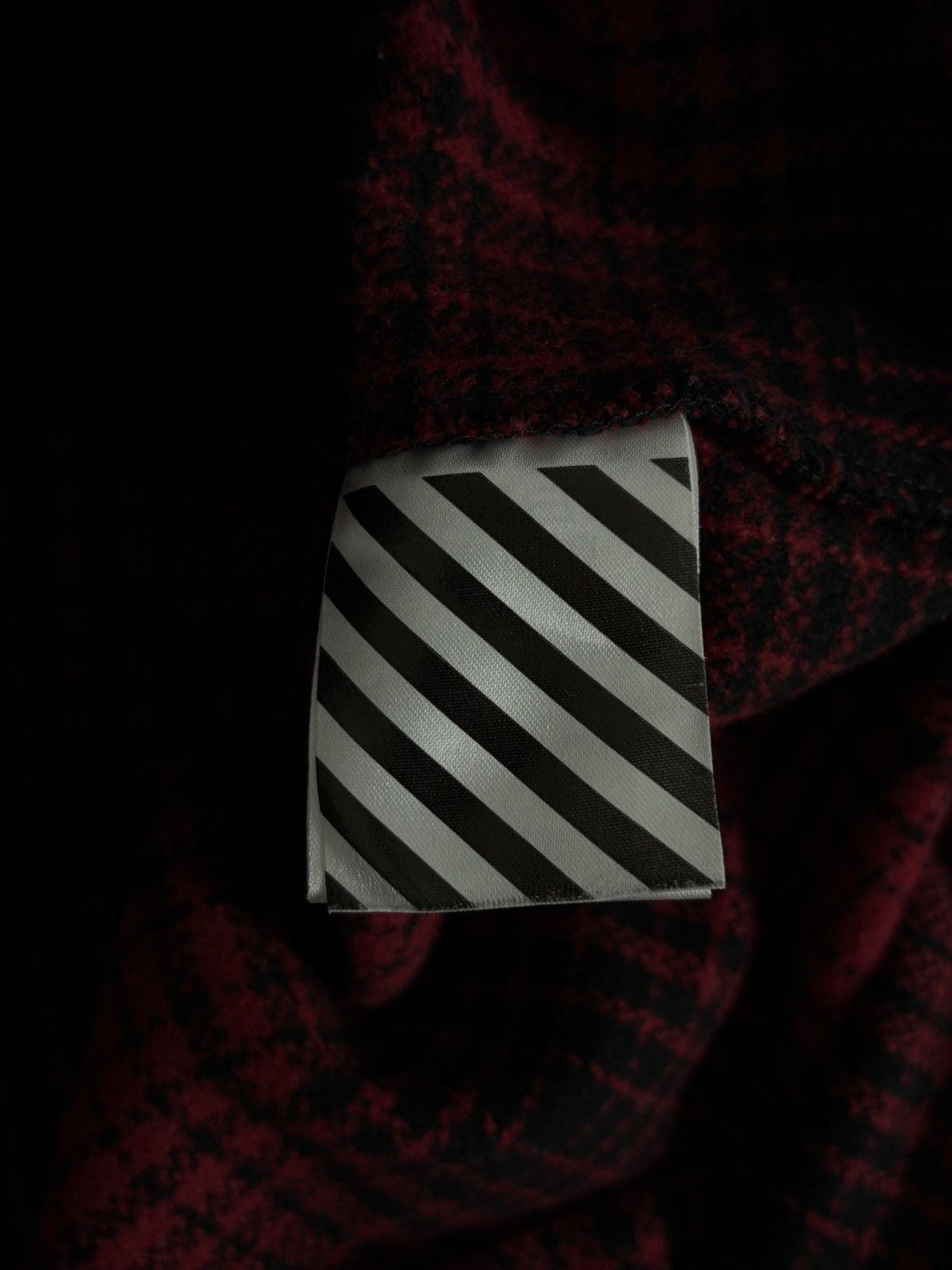 Off-White Off White Tartan Check Flannel Overshirt Jacket Button Up Size US M / EU 48-50 / 2 - 19 Thumbnail