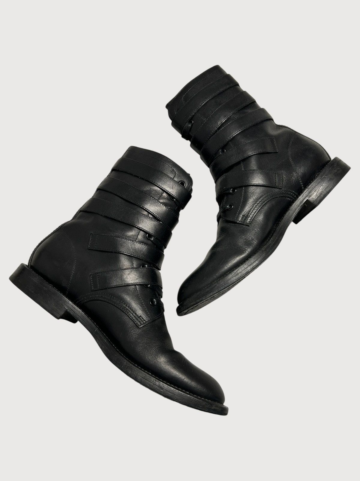 Saint Laurent Paris FW2013 Bondage Ranger Boot Size US 8 / EU 41 - 4 Thumbnail