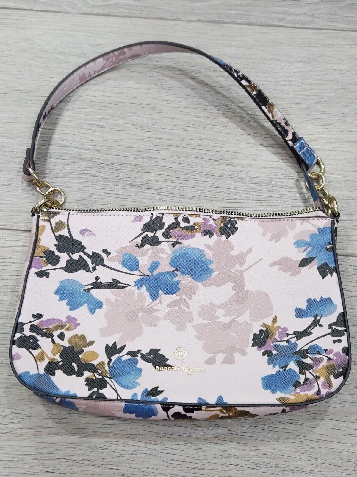 Designer Nanette Lepore Patterned Baguette Shoulder Bag small y2k Size ONE SIZE - 1 Thumbnail