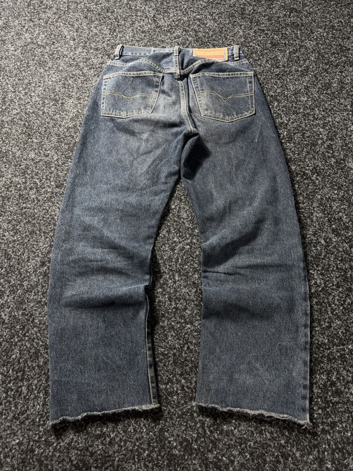 Diesel 00s Retro Diesel Industry Punk Opium Luxury Denim Jeans Y2K Size US 28 / EU 44 - 11 Thumbnail