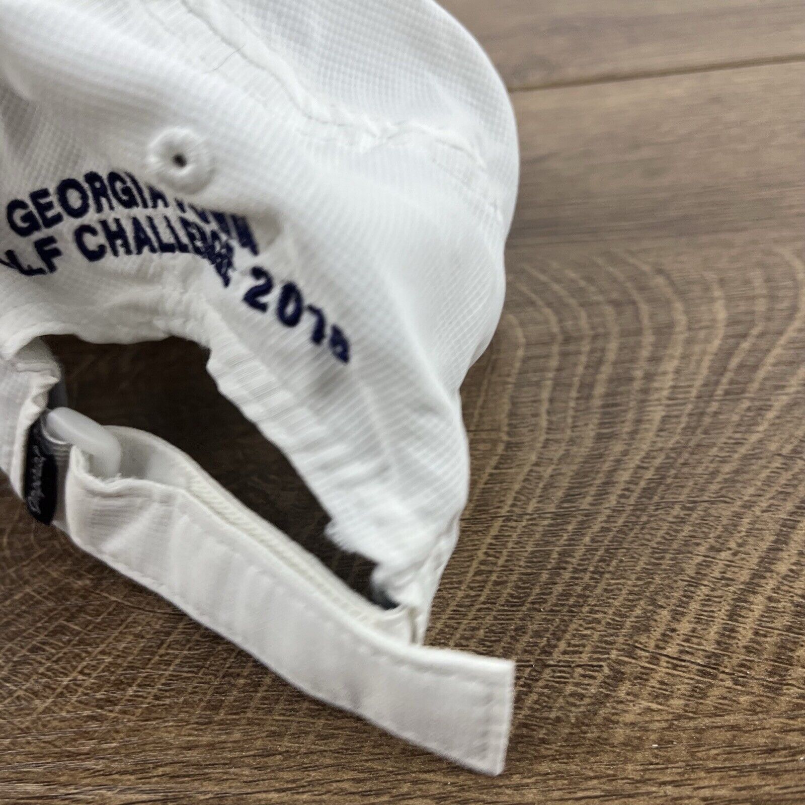 Other Georgia's Golf Channel Hat Carpediegup CCC White Hat Adjusta Size ONE SIZE - 16 Thumbnail
