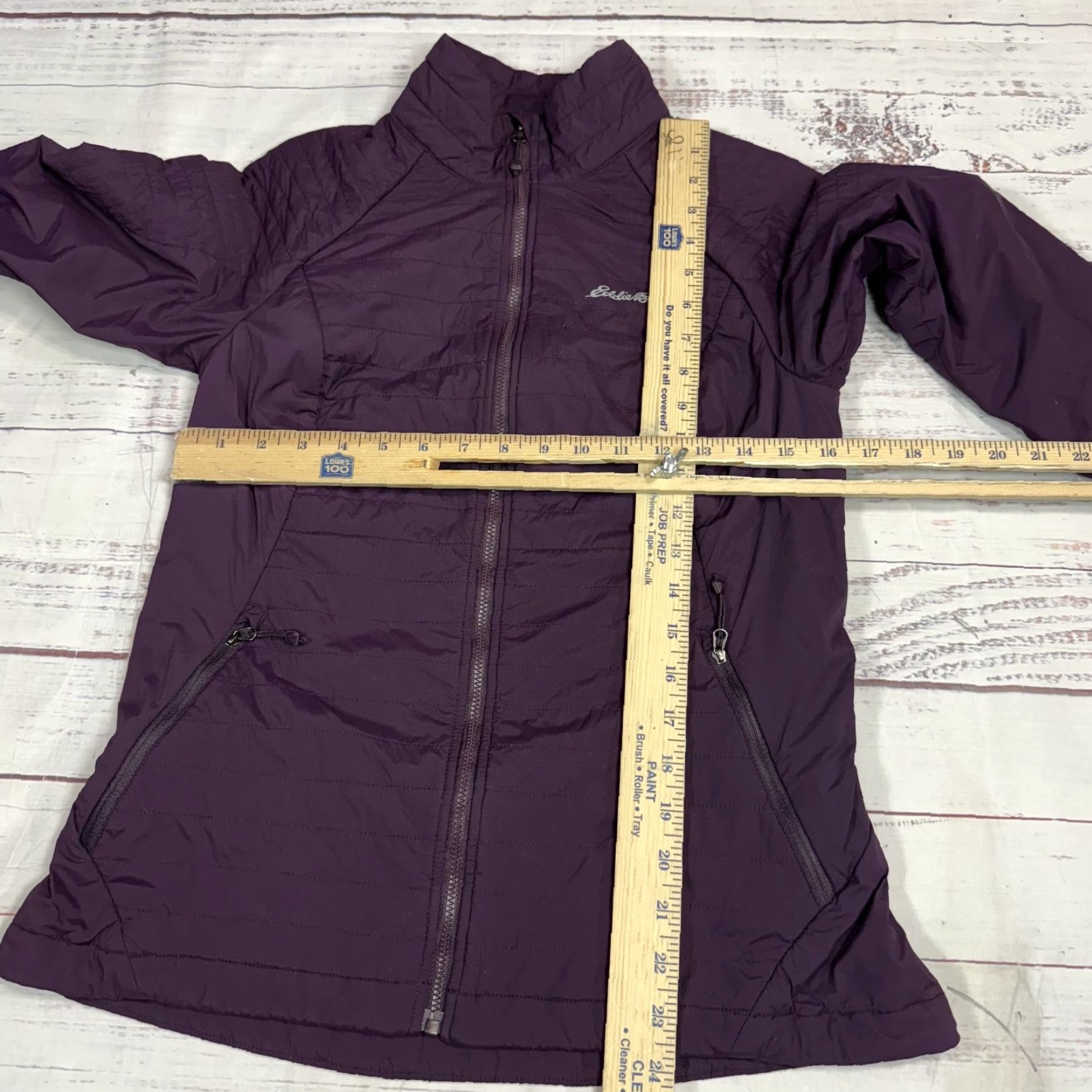 Eddie Bauer Eddie Bauer First Ascent Purple Jacket Insulated Full Zip Women's Sz S Size S / US 4 / IT 40 - 3 Thumbnail
