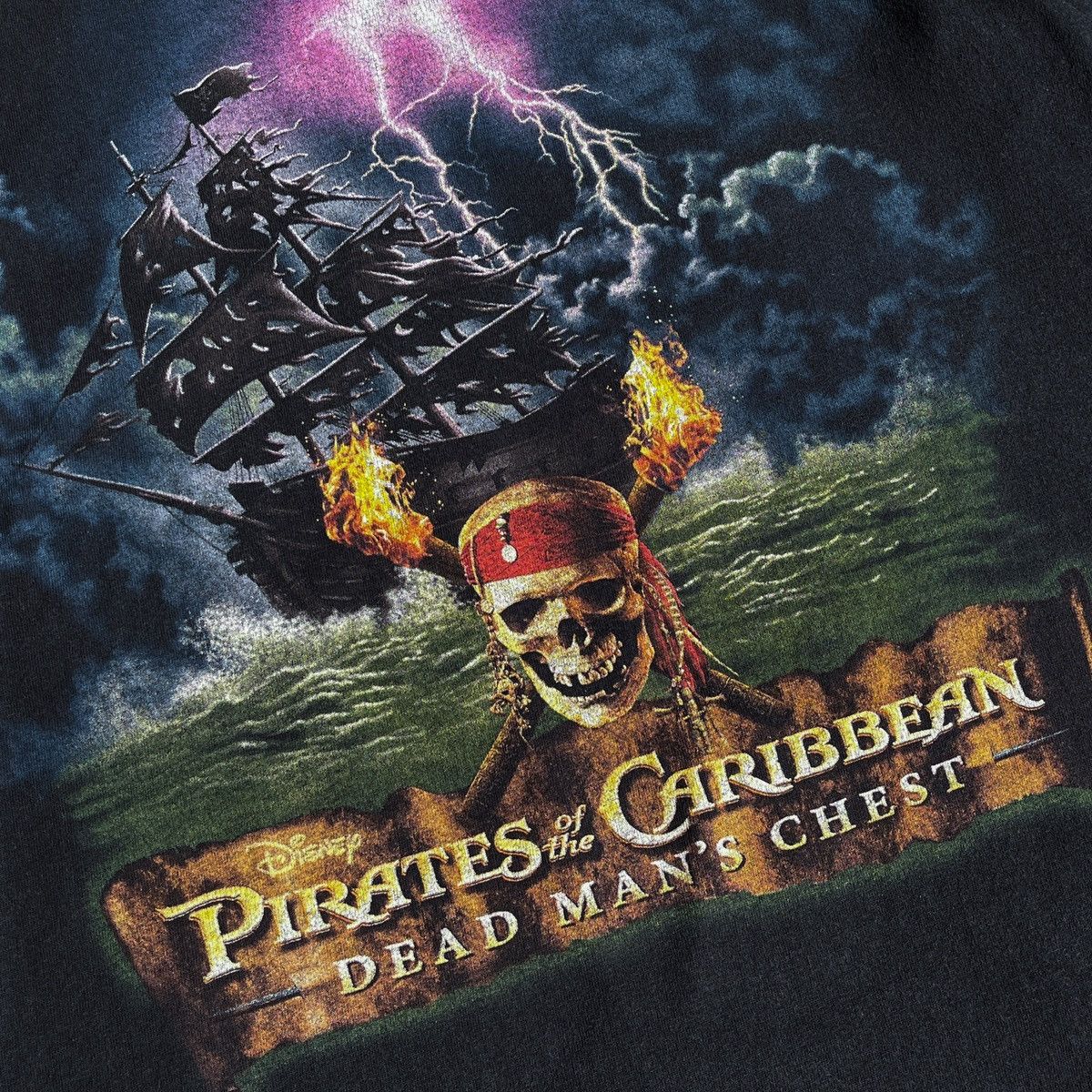 Disney Pirates of the Caribbean Dead Man's Chest 2006 Size US M / EU 48-50 / 2 - 5 Thumbnail