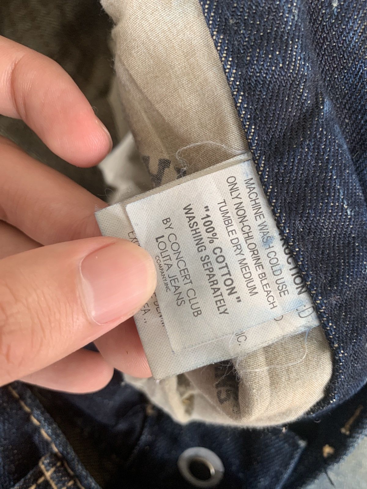 14th Addiction RARE💥 Yoshitomo Nara Lolita Circus Rusty Japanese Denim Size US 30 / EU 46 - 19 Thumbnail