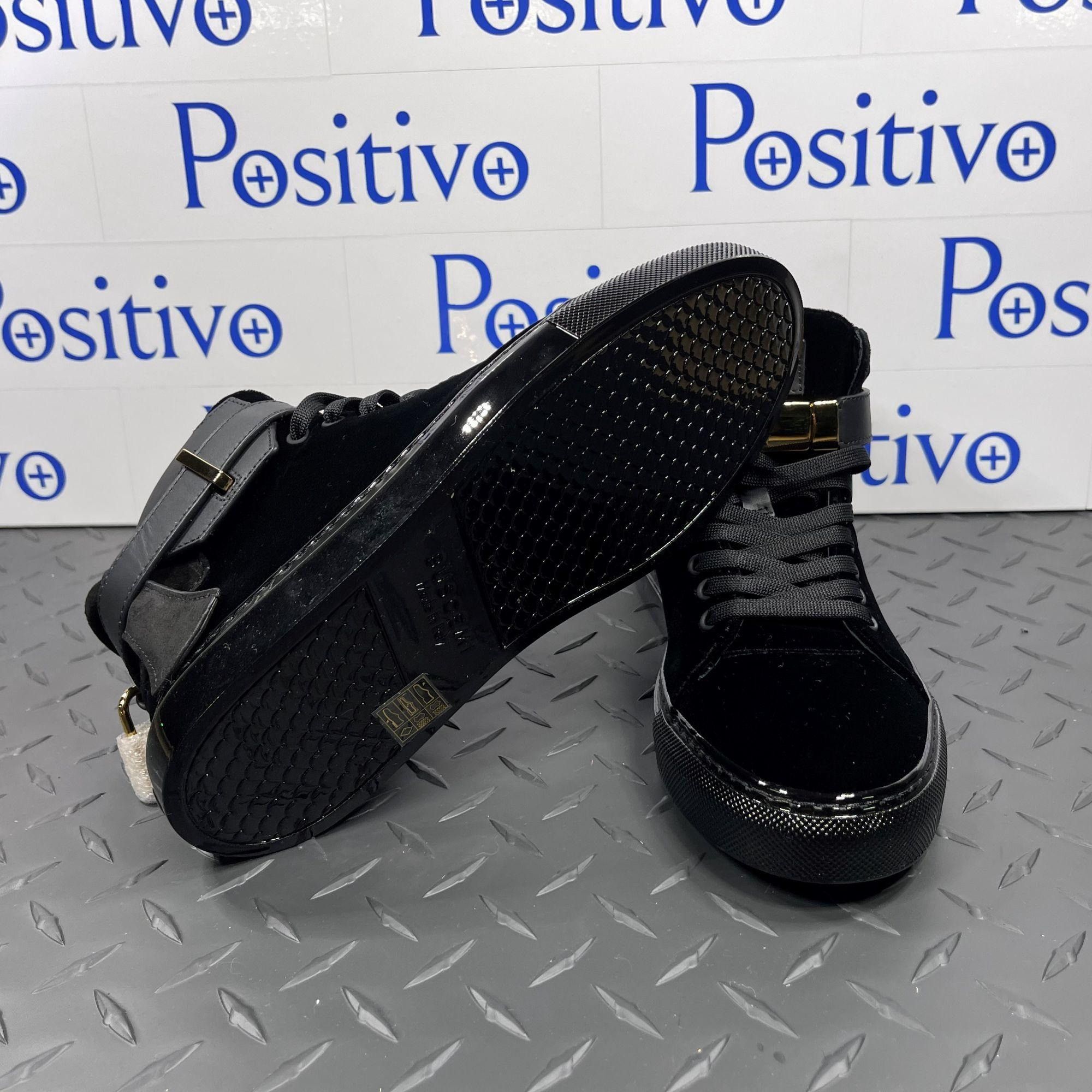 Buscemi Buscemi 100MM Velvet Black Sneakers US 5 EU 35 Size US 5 / IT 35 - 6 Thumbnail