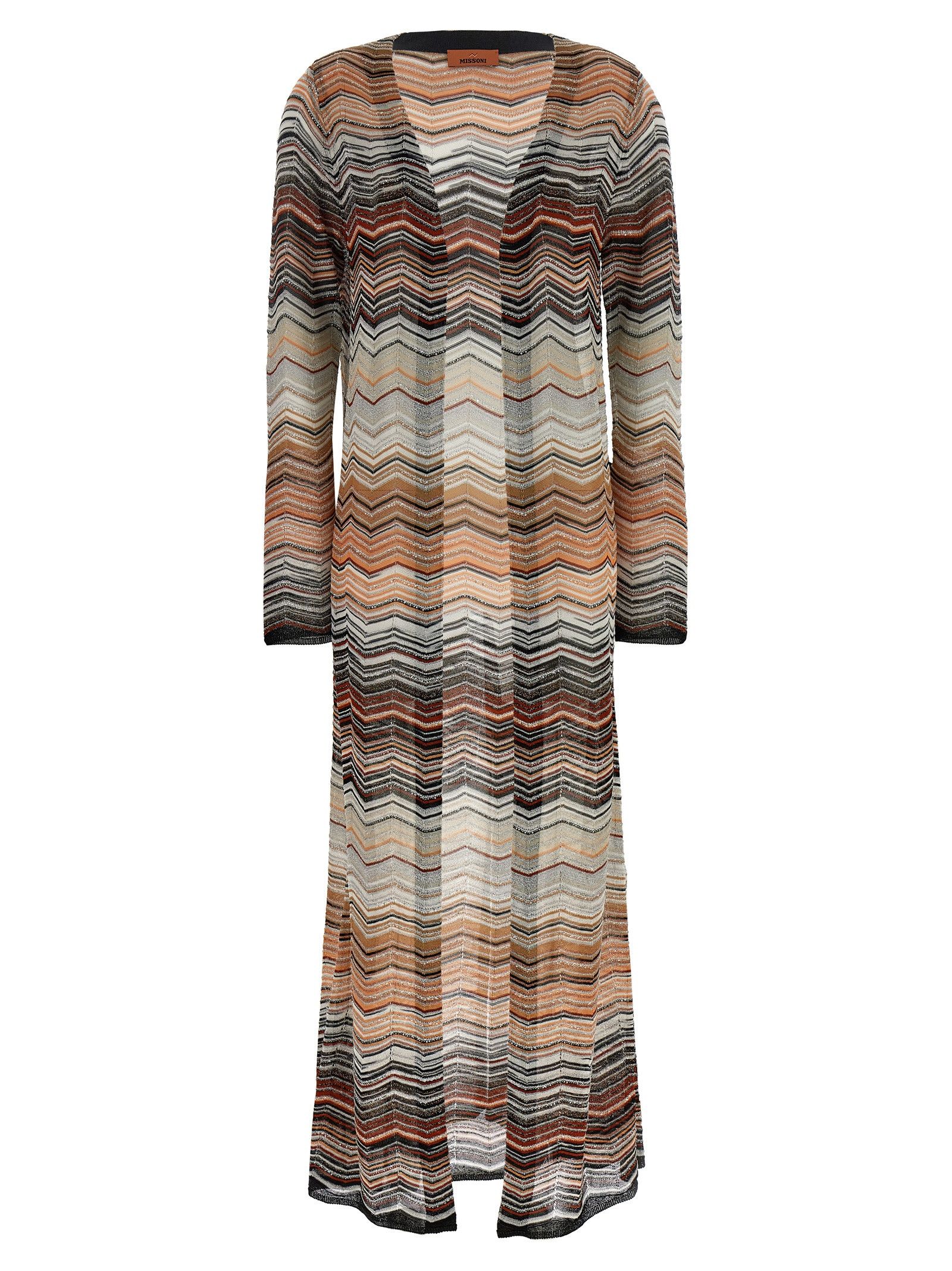 Missoni Chevron lamé cardigan Size M / US 6-8 / IT 42-44 - 1 Thumbnail