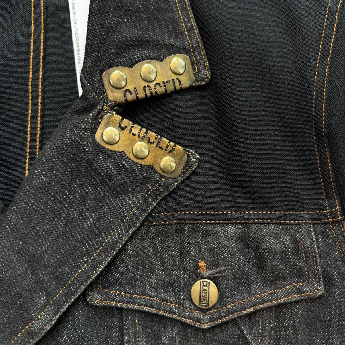 CLOSED 1980s CLOSED Marithe Francois Girbaud Denim Jacket Size M / US 6-8 / IT 42-44 - 6 Thumbnail