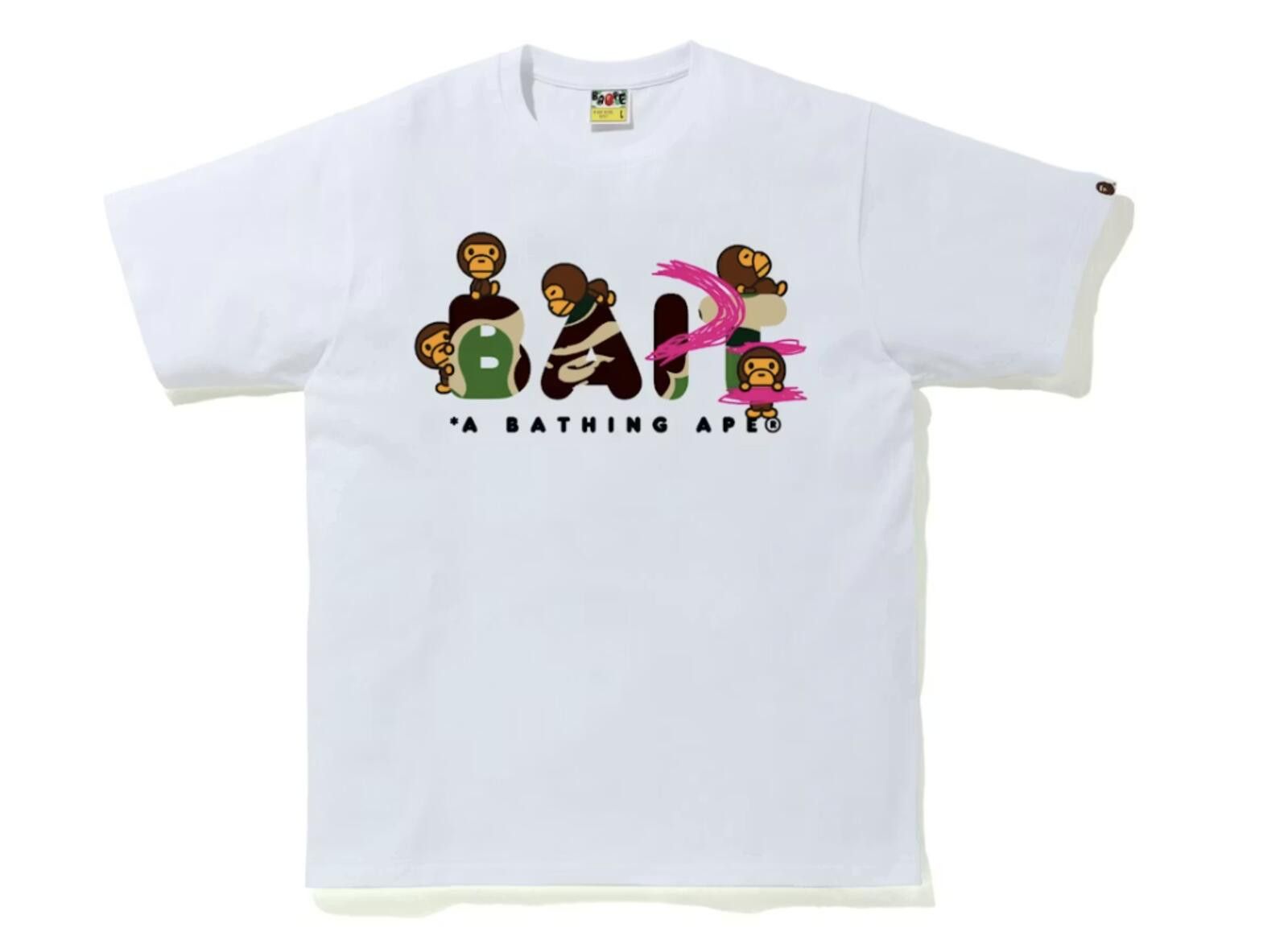 Bape BAPE x Baby Milo x BAIT x FUNKO Tee Mens XXL - A Bathing Ape Size US XXL / EU 58 / 5 - 1 Thumbnail