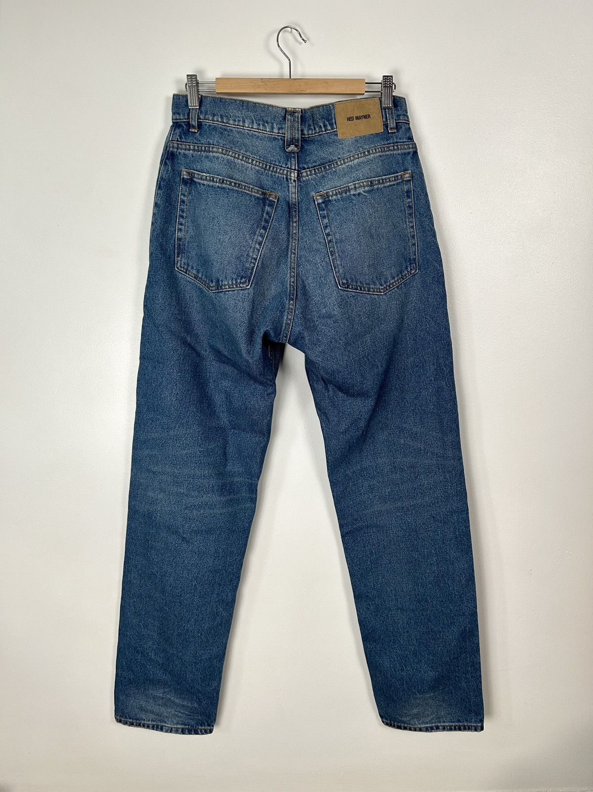 Hed Mayner HED MAYNER SS24 STRAIGHT LEG BLUE JEANS Size US 30 / EU 46 - 2 Thumbnail