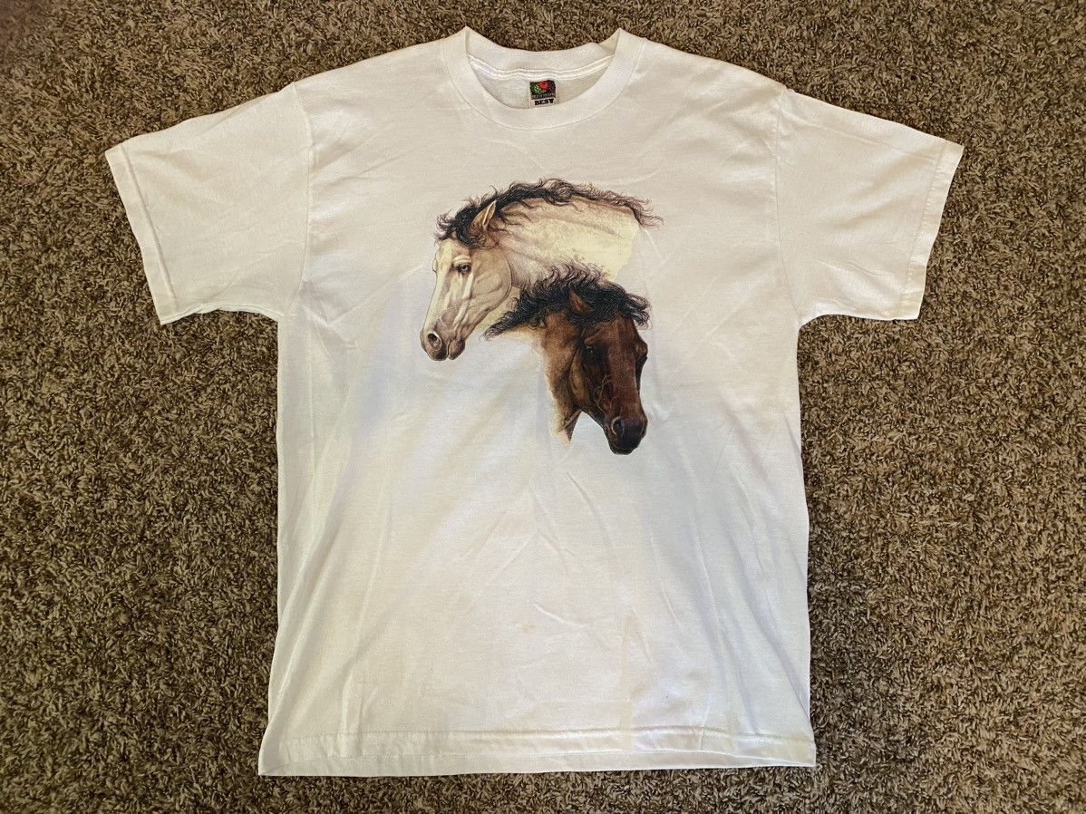 Vintage Vintage Horse Shirt Size US L / EU 52-54 / 3 - 1 Thumbnail