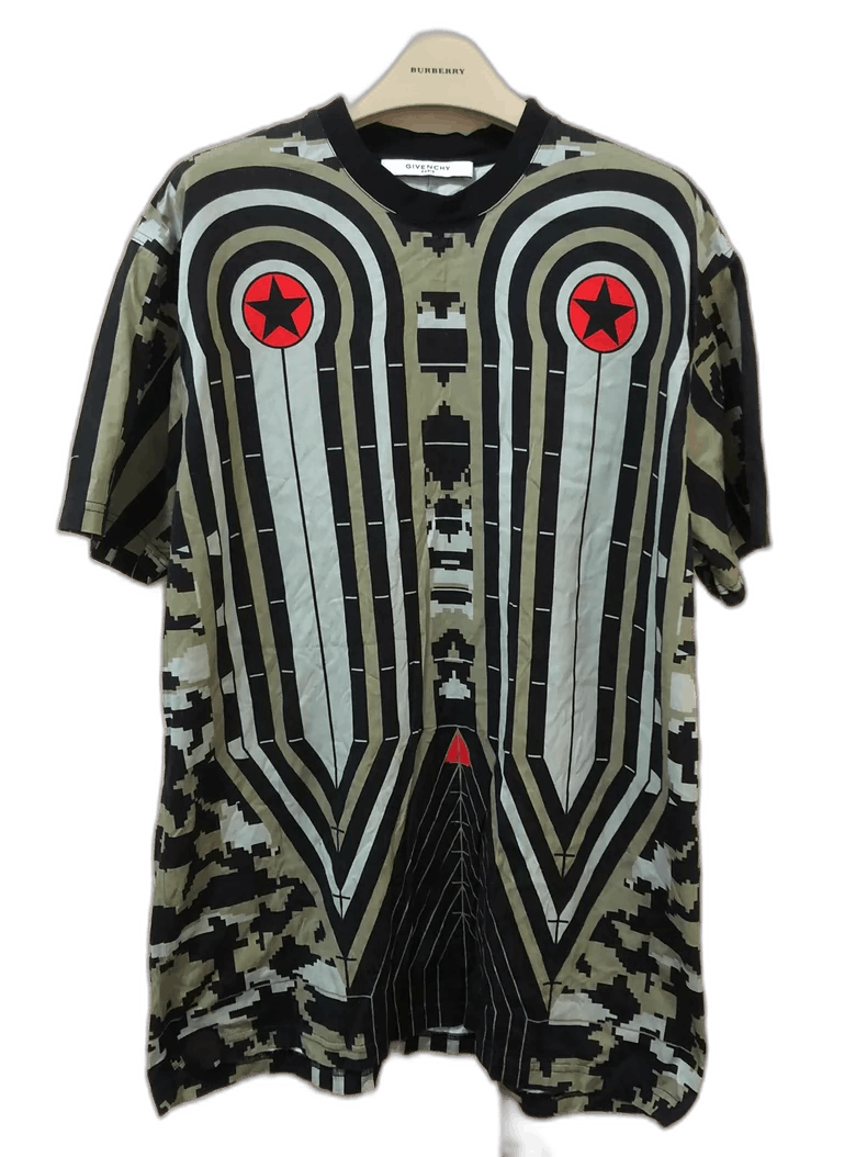 Givenchy Givenchy Givenchy Short Sleeve TShirt with Camouflage -250 Size US XS / EU 42 / 0 - 1 Thumbnail