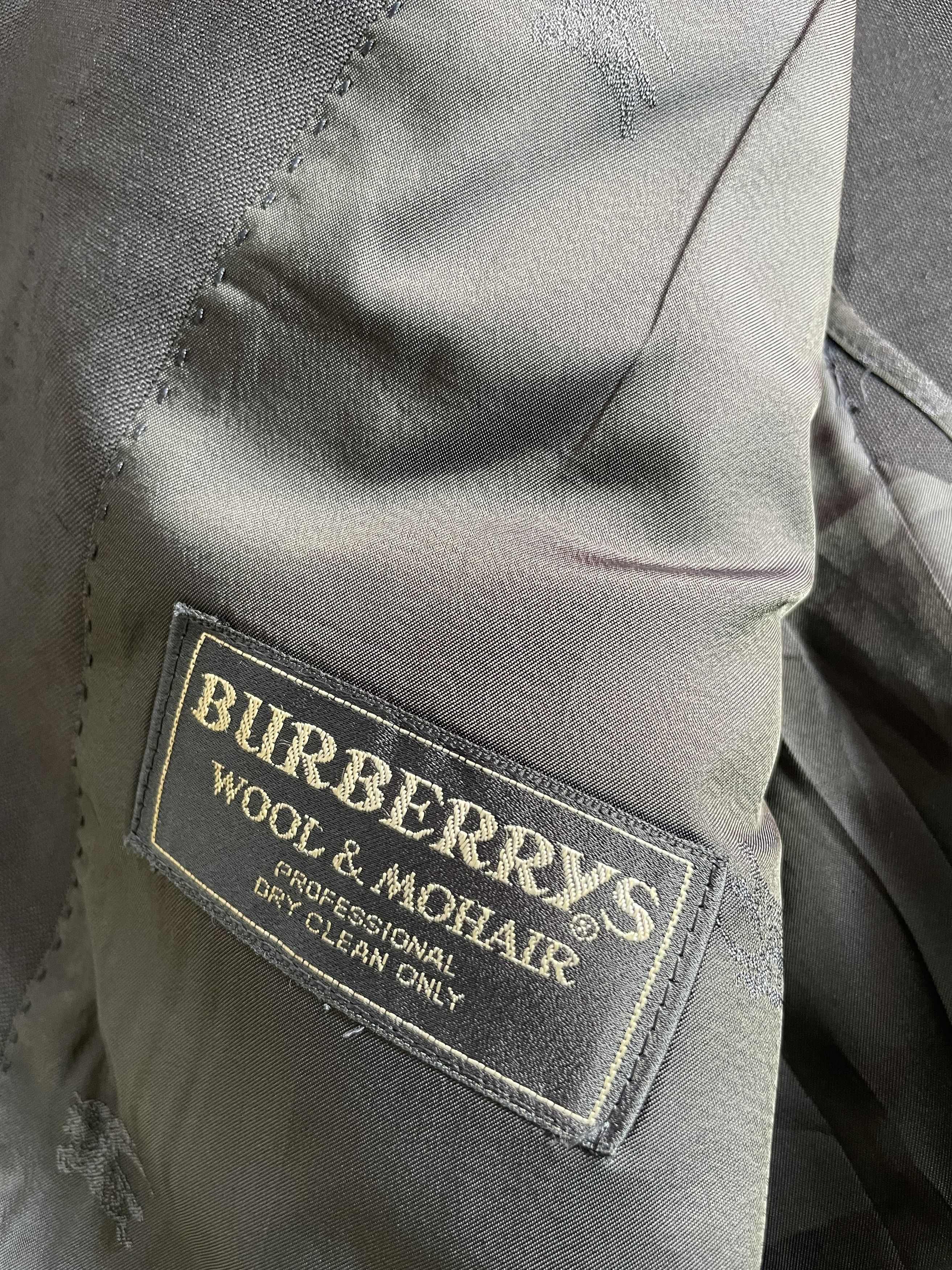Burberry Vintage Burberrys Wool Mohair Coat Size US M / EU 48-50 / 2 - 7 Thumbnail