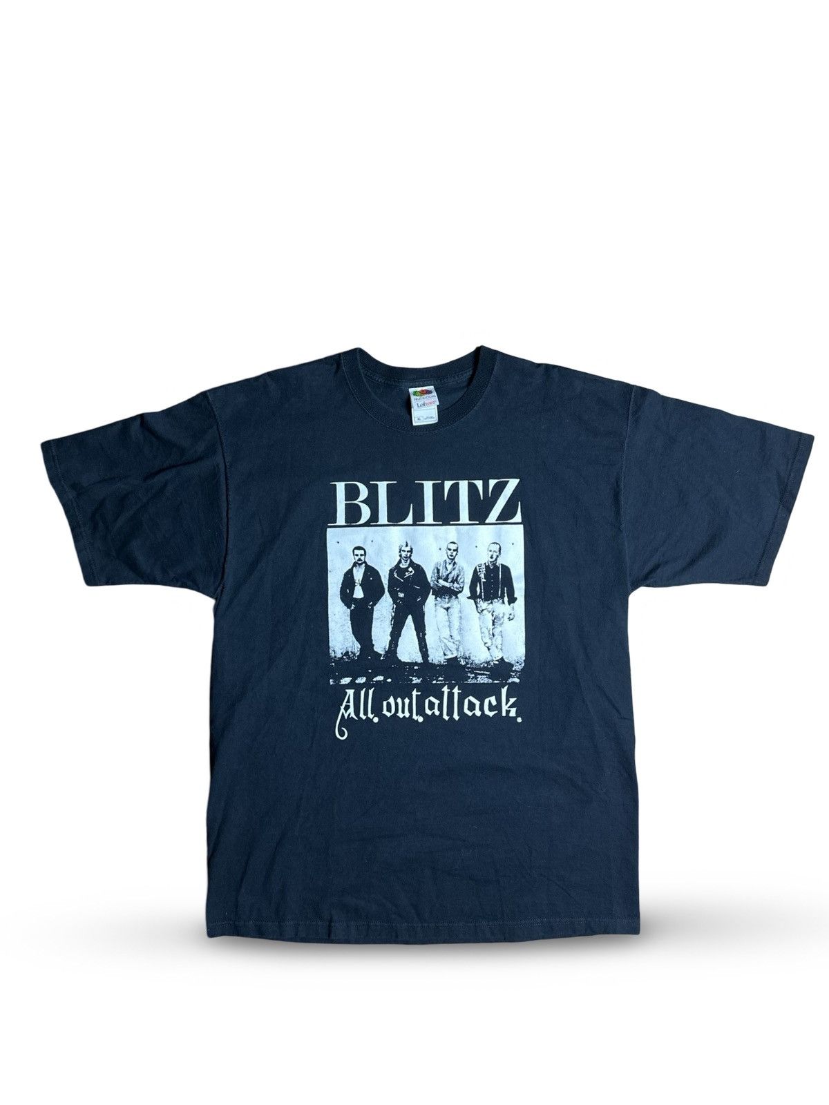 Band Tees 1994 Blitz All Out Attack Band T-Shirt Size US XL / EU 56 / 4 - 1 Thumbnail