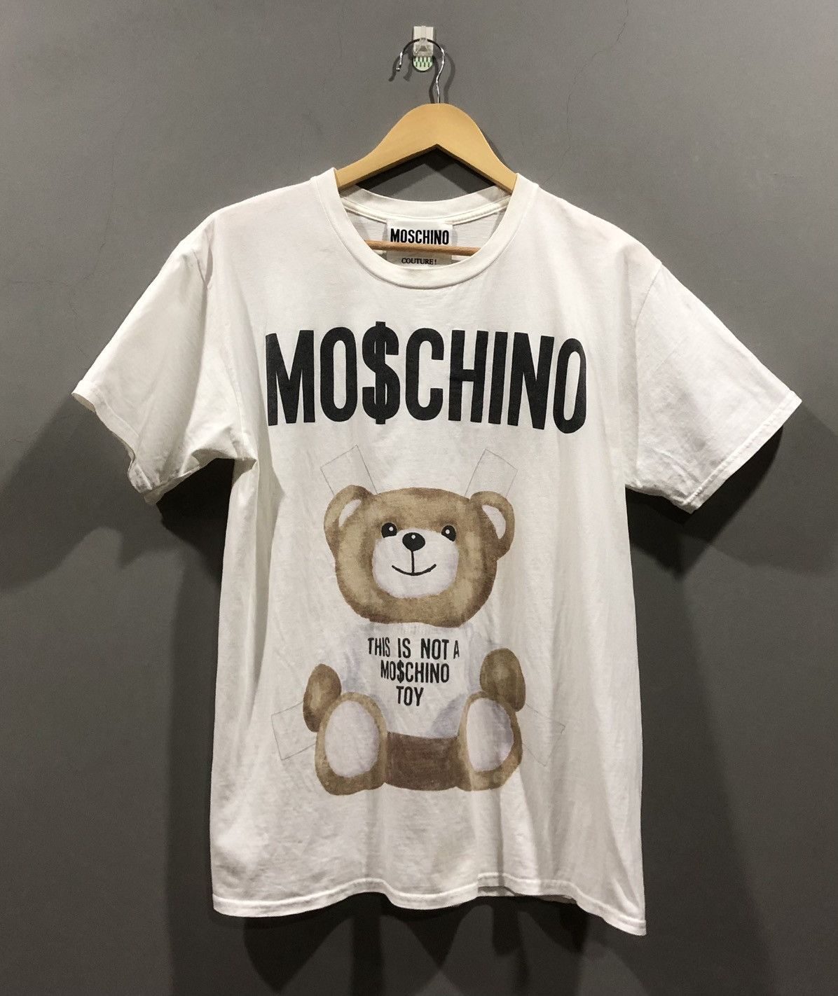 Moschino Moschino Teddy Bear Tshirt Size US M / EU 48-50 / 2 - 1 Thumbnail