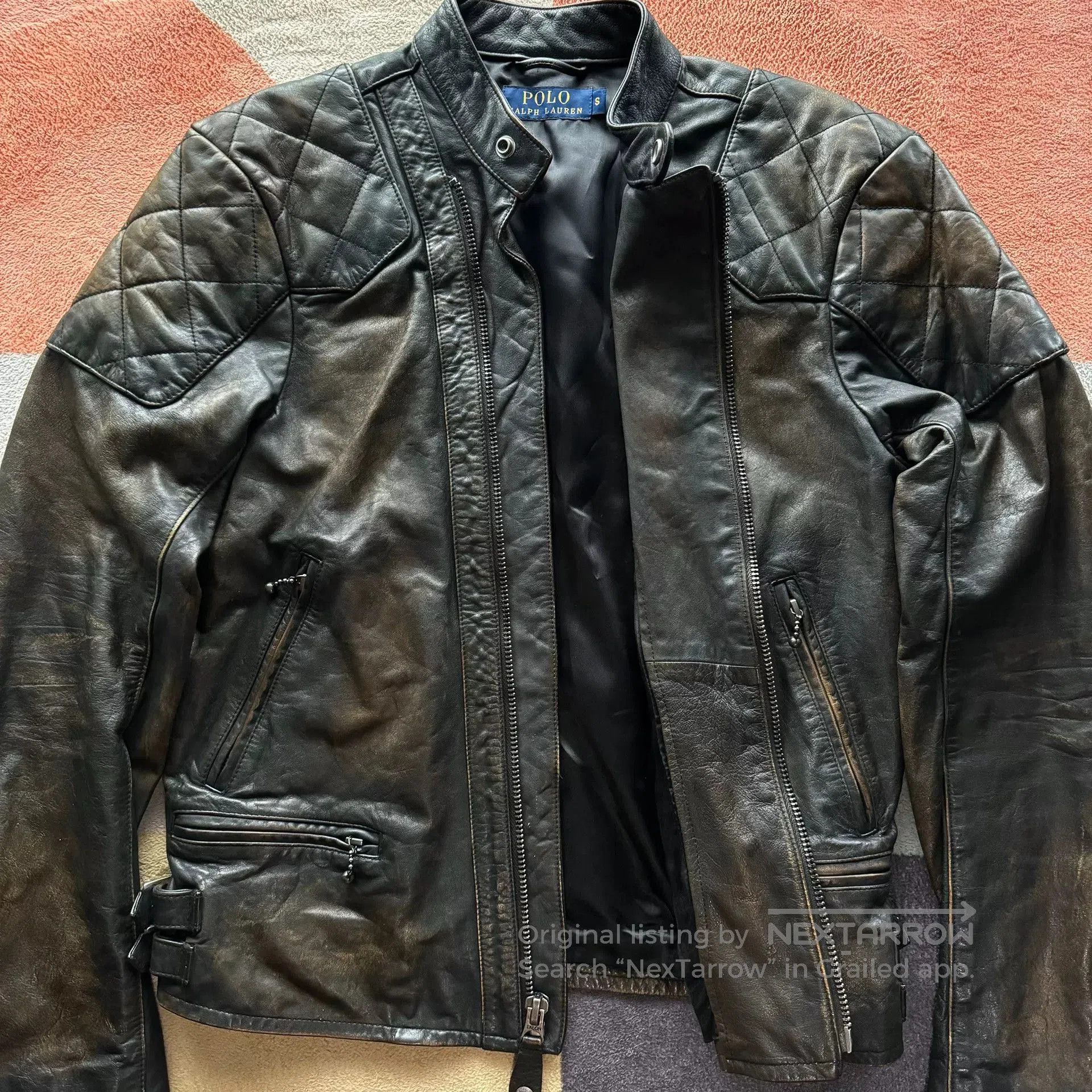 Polo Ralph Lauren Ralph Lauren 2015 J100 Leather Jacket. Size US S / EU 44-46 / 1 - 2 Thumbnail