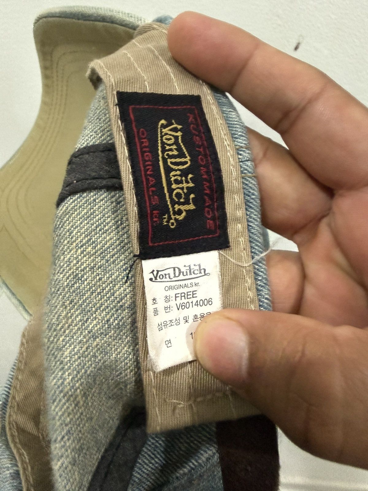 Von Dutch VTG Distress Von Dutch Hat Size ONE SIZE - 6 Thumbnail