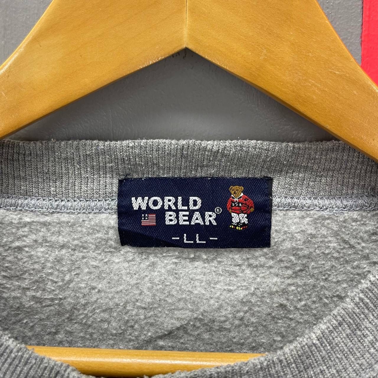 Other WORLD BEAR Crew Neck Sweatshirt #2643/26 Size US L / EU 52-54 / 3 - 6 Thumbnail