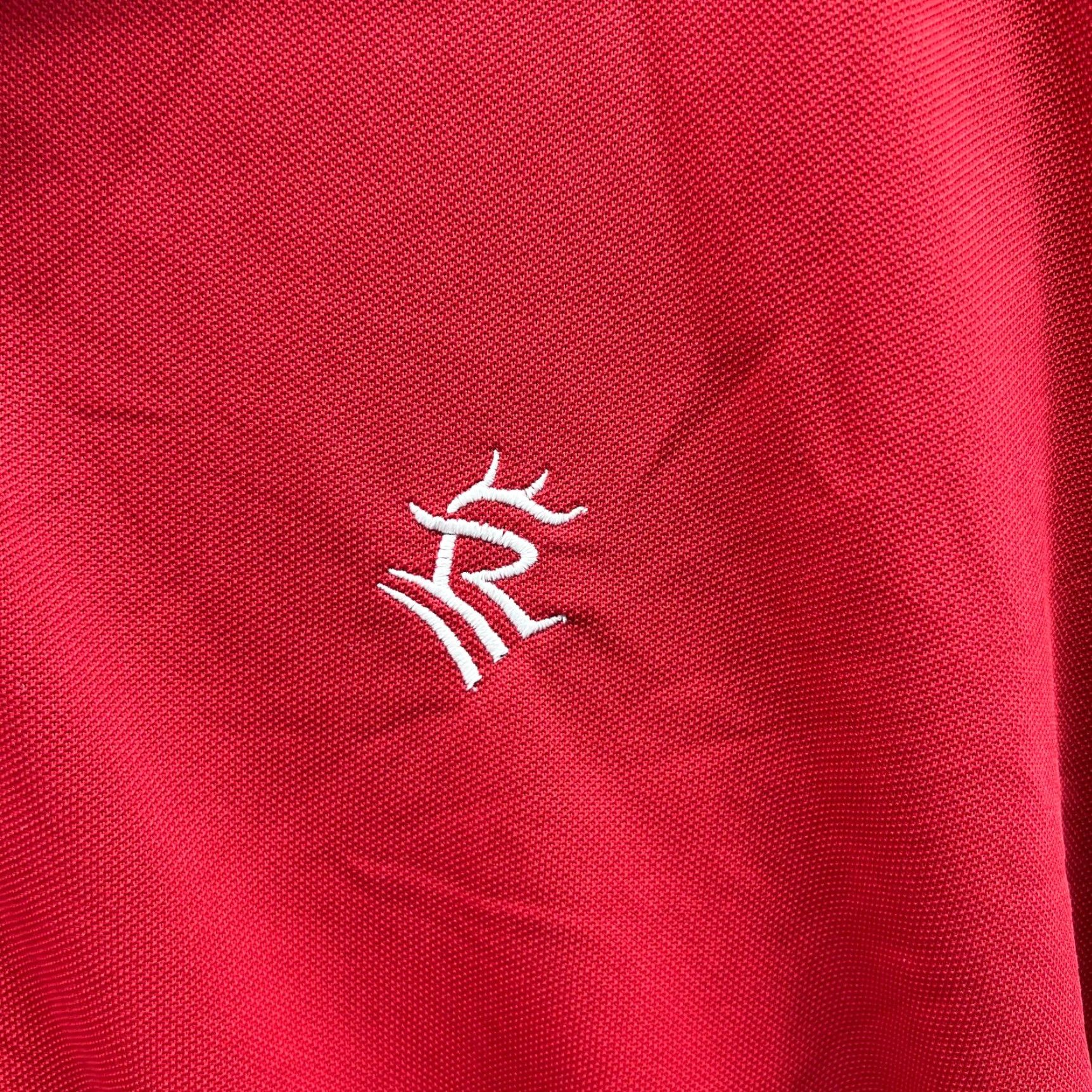 Footjoy FootJoy Polo Shirt Men 2XL Red Polyester Golf Club Logo Embroidered Performance Polo Shirt Red Mens 2XL FootJoy Logo Golf Size US XXL / EU 58 / 5 - 4 Thumbnail