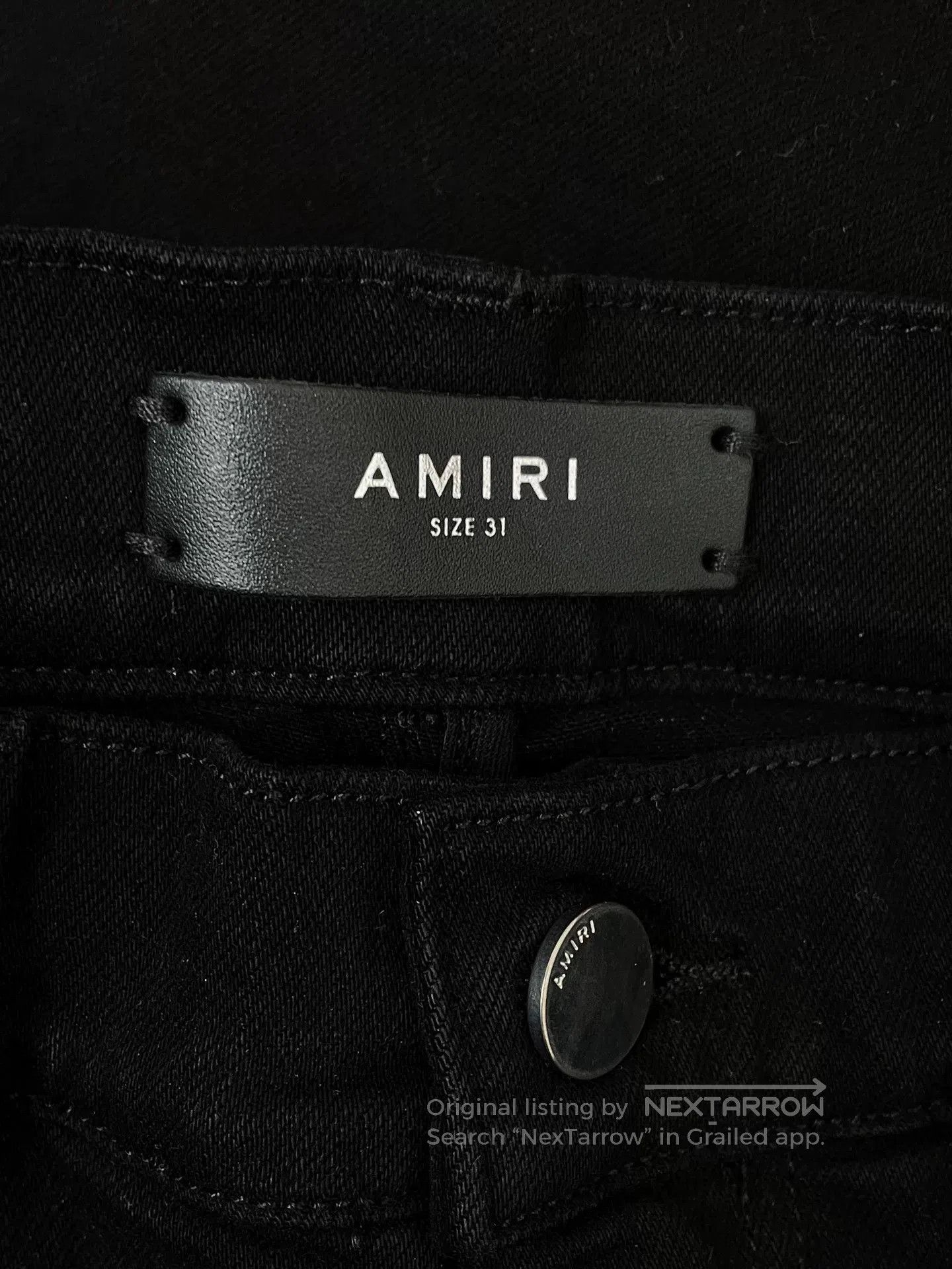Amiri Amiri Straight. Size US 31 - 3 Thumbnail