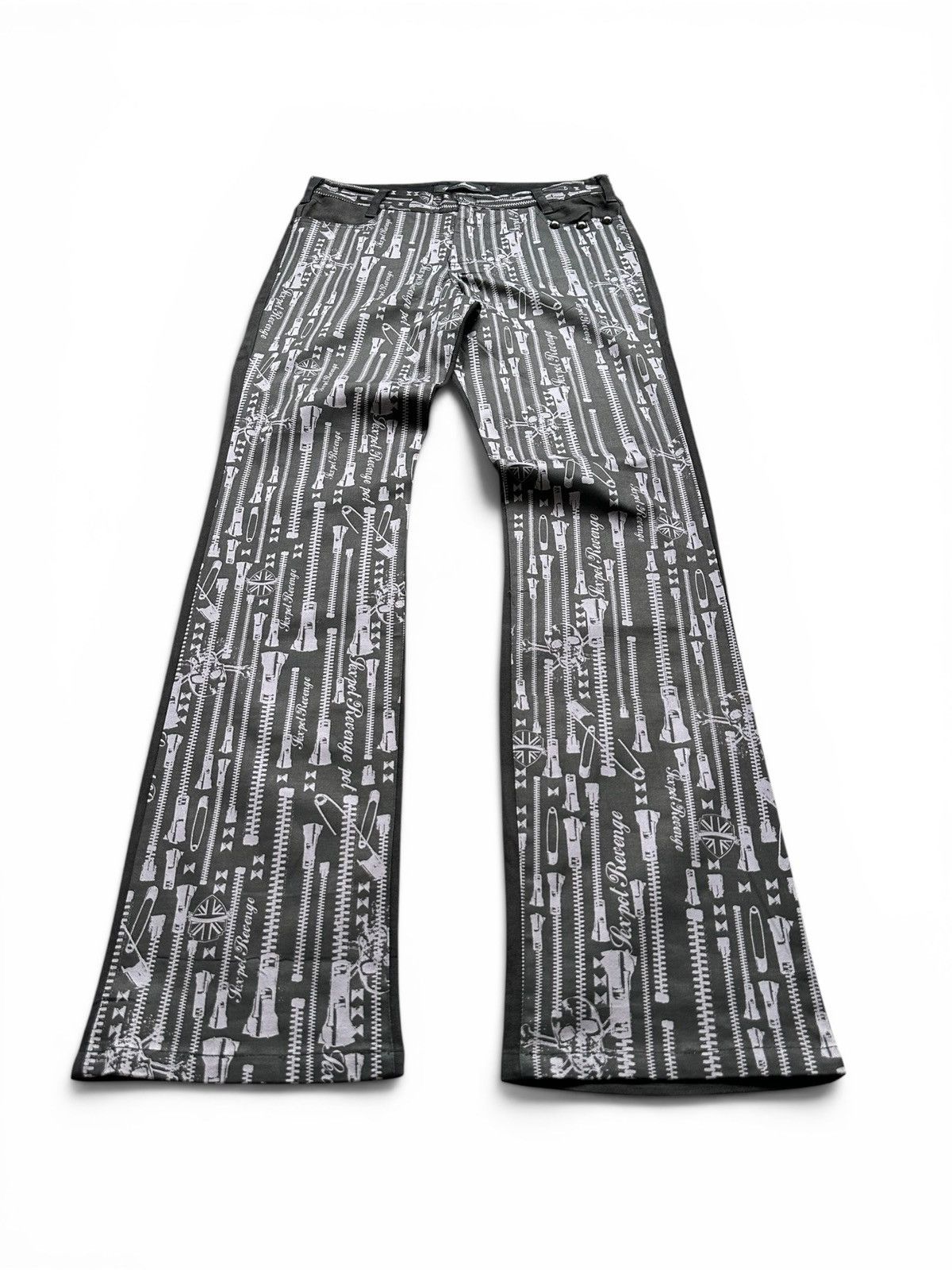 Sex Pot ReVeNGe 00's Sex Pot Revenge Harajuku punk anarchy pants Size US 31 - 3 Thumbnail