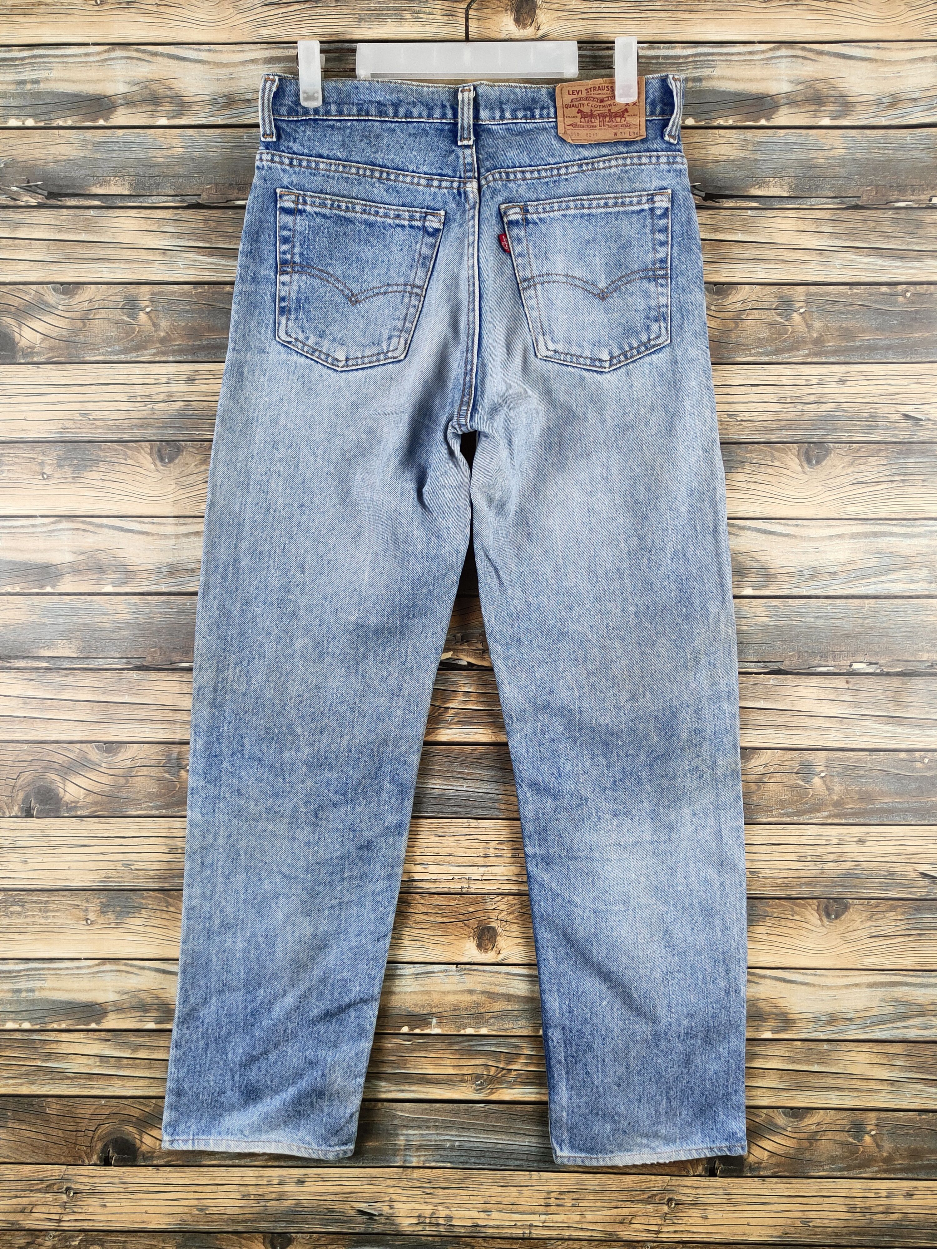 Levi's 510 Levi's Blue Distressed Ripped Jeans #S2832 Size US 31 - 7 Thumbnail