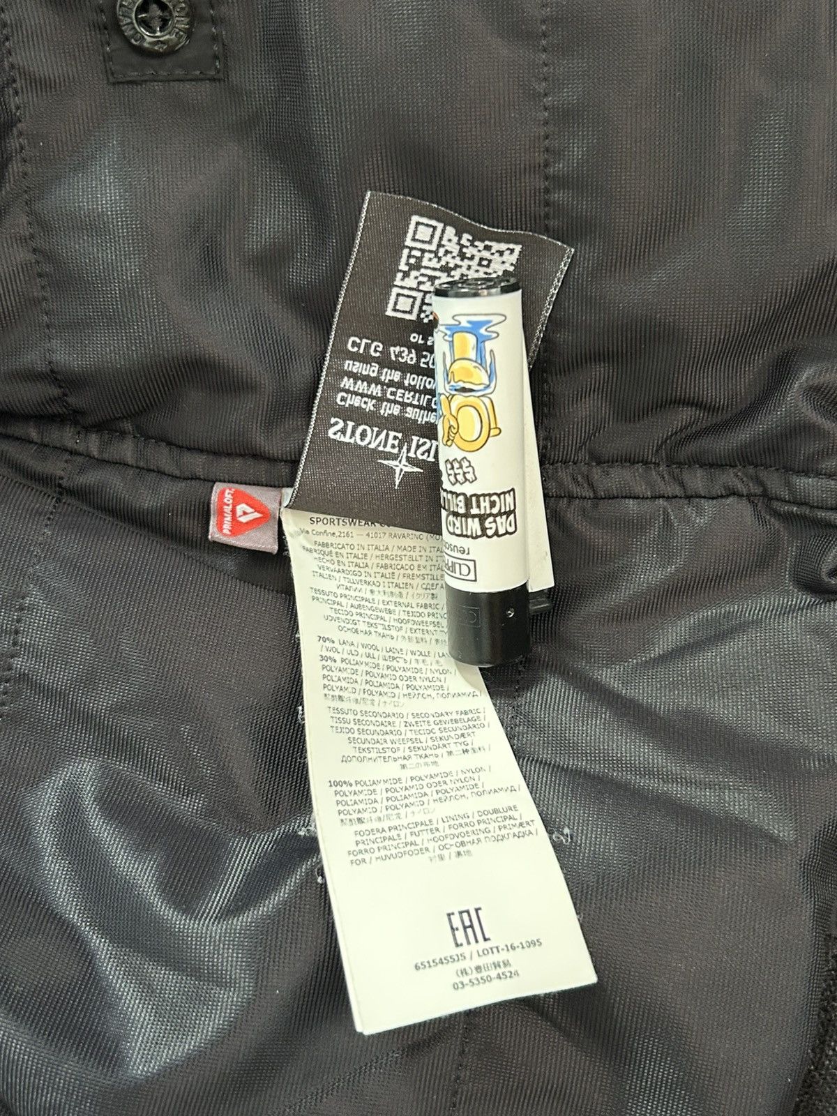 Stone Island Stone Island x Dormeuil Primaloft Technology Jacket Size US XL / EU 56 / 4 - 6 Thumbnail
