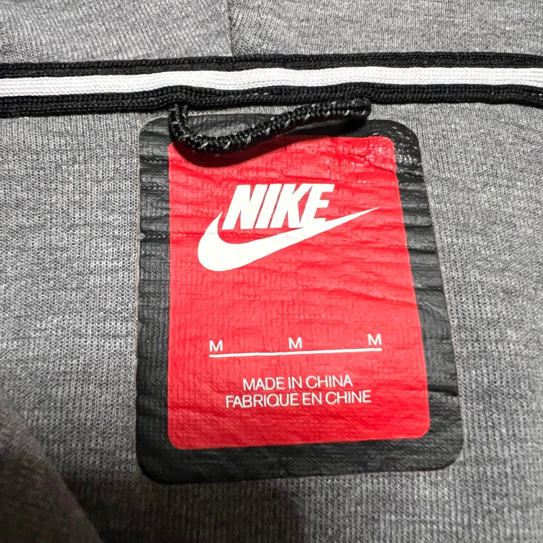 Nike Nike Tech Fleece Hoodie Womens Medium Gray Asymetrical Full Zip Jacket 684928 Staining Size M / US 6-8 / IT 42-44 - 7 Thumbnail