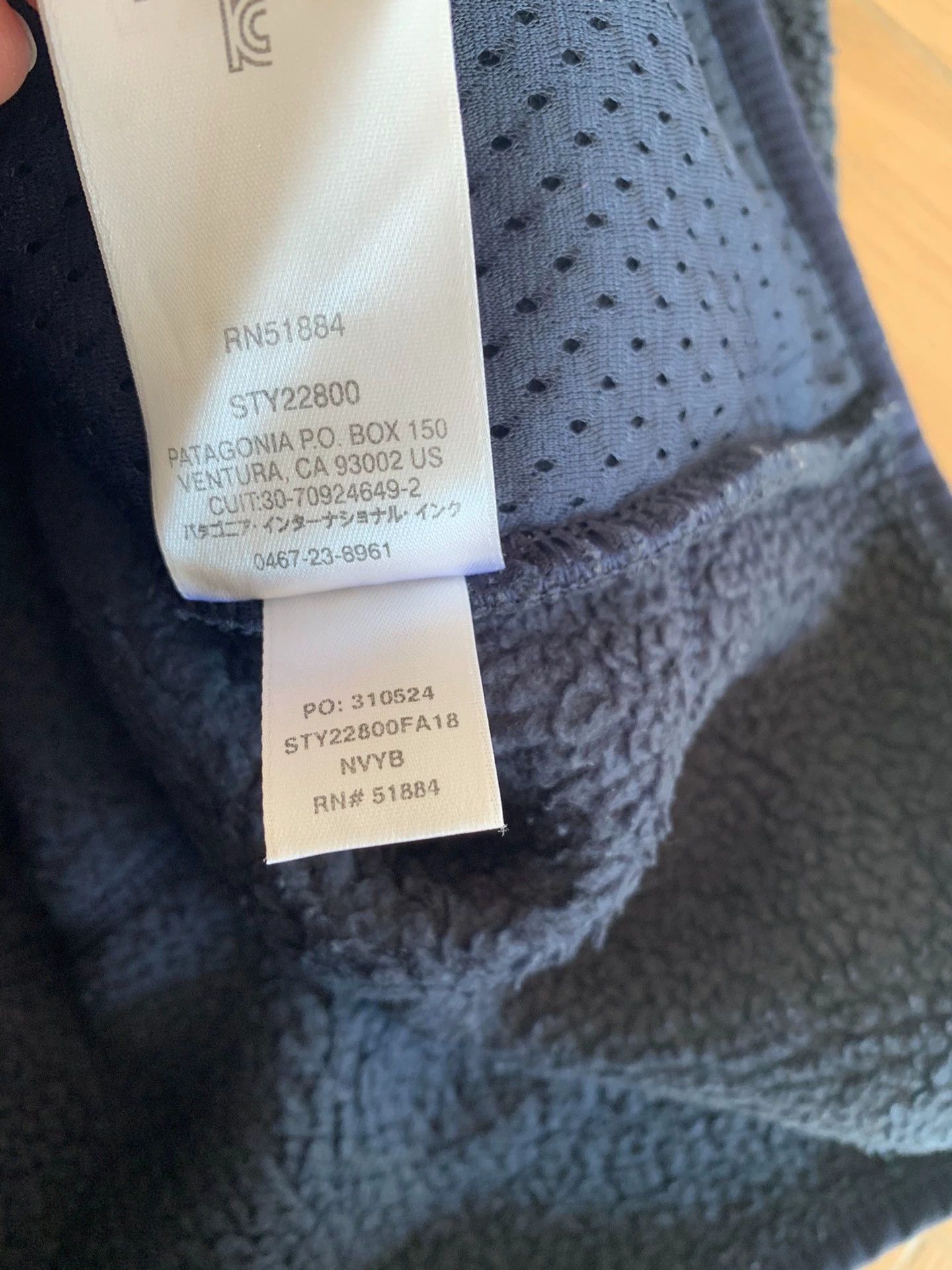 Patagonia Patagonia Retro Pile 22801 Men's Blue Fleece Jacket L Size US L / EU 52-54 / 3 - 6 Thumbnail