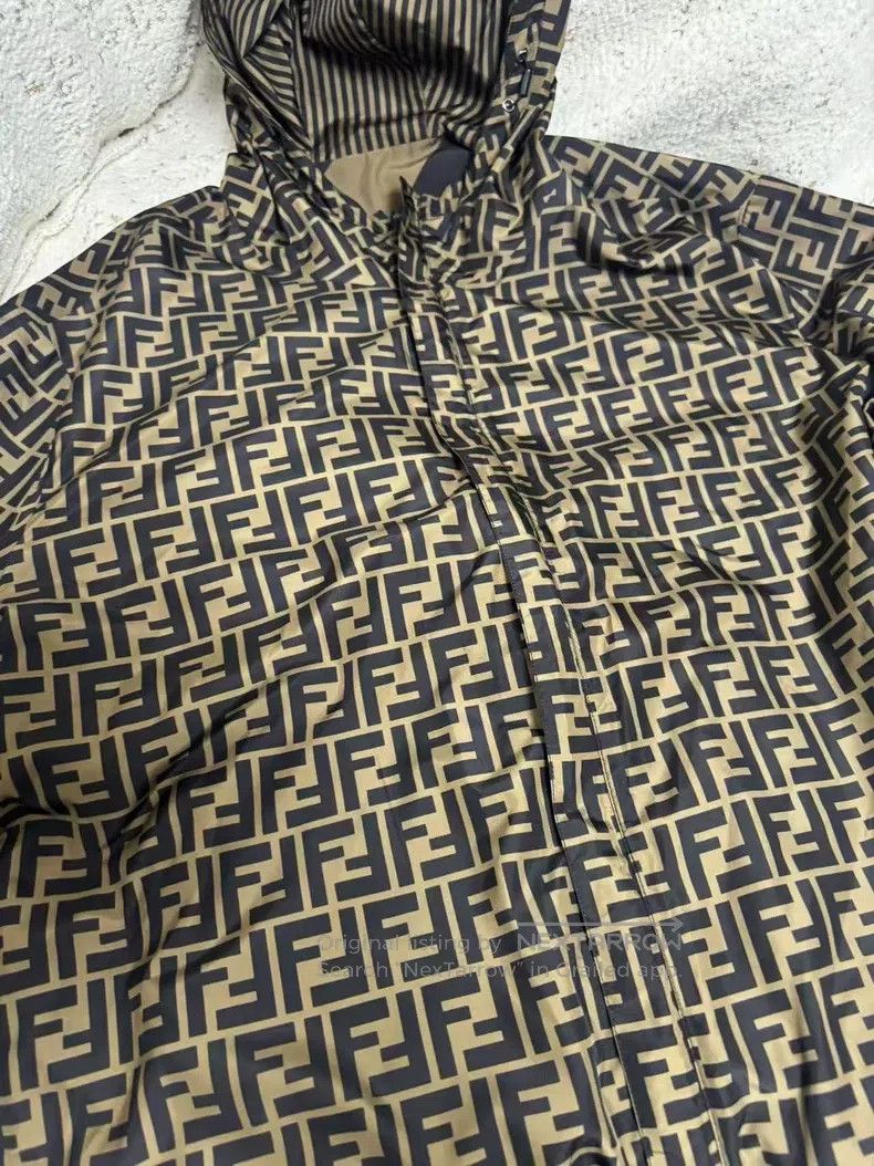 Fendi Fendi Two-sided windbreaker Size US L / EU 52-54 / 3 - 3 Thumbnail