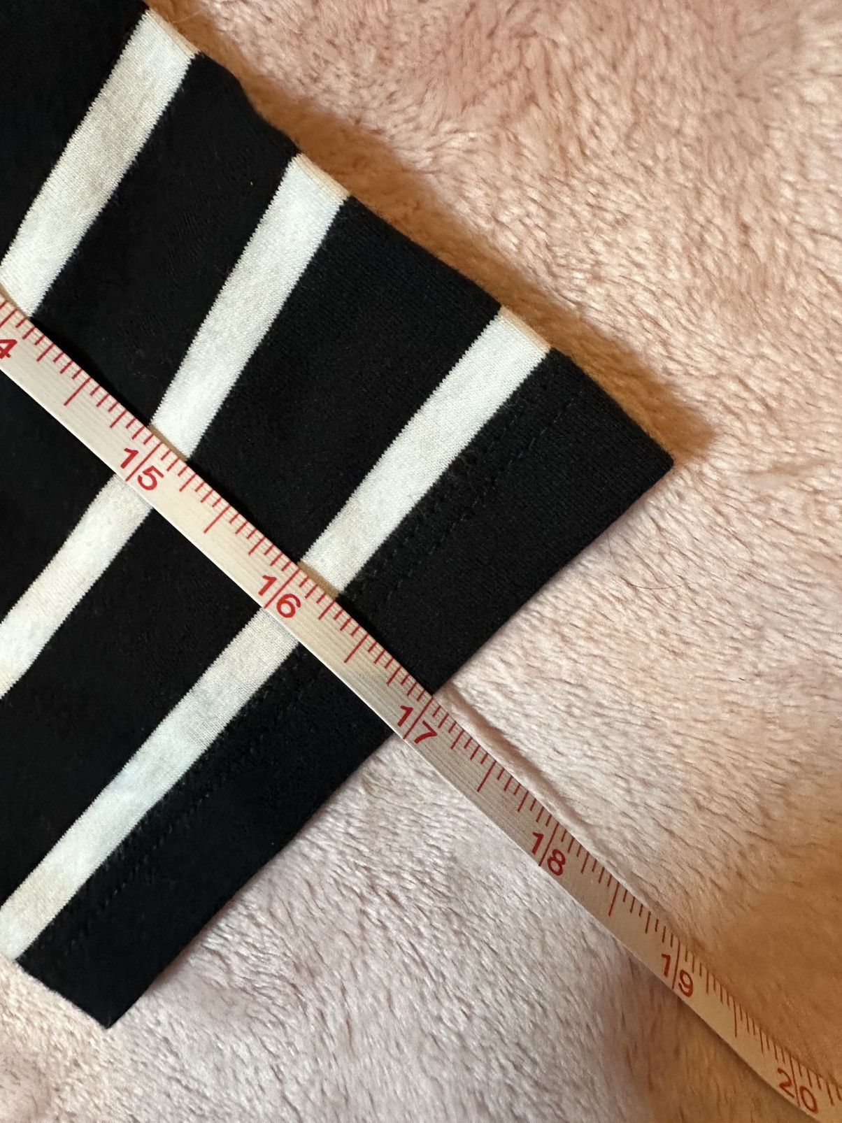 Anne Klein NWT Anne Klein Rhinestone Black & White Stripe Sleeve Shirt Size M / US 6-8 / IT 42-44 - 5 Thumbnail