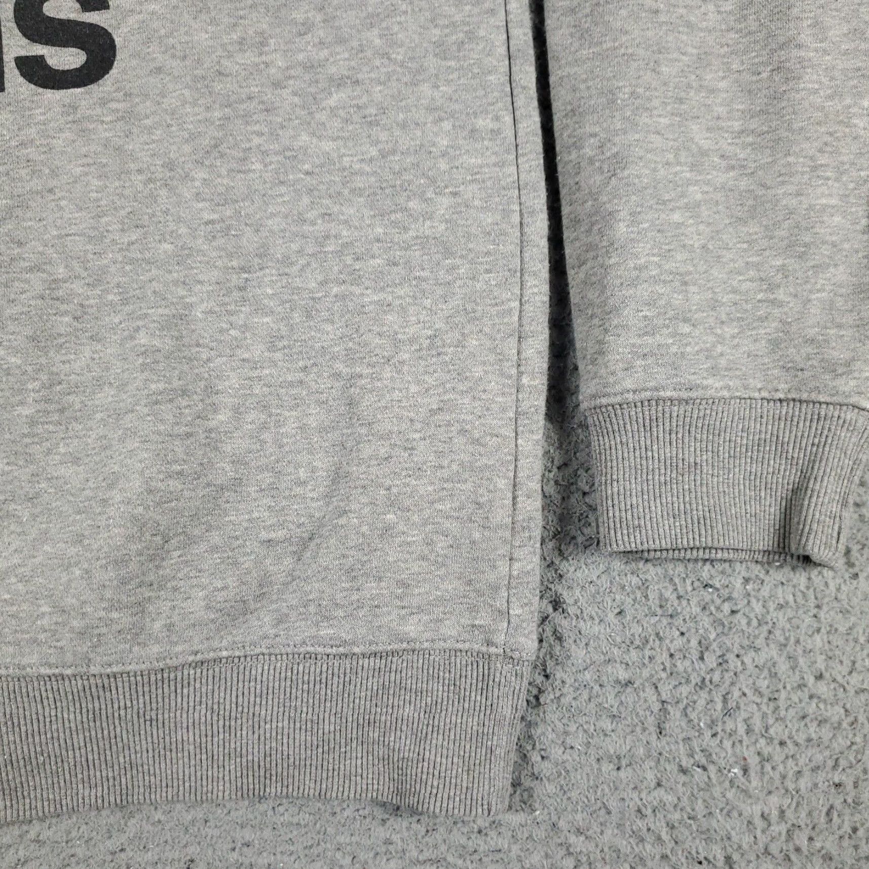 Adidas Adidas Mens Medium Gray Sweater Pullover Mock Neck Long Sleeve Casual Sports Style Size US M / EU 48-50 / 2 - 4 Thumbnail
