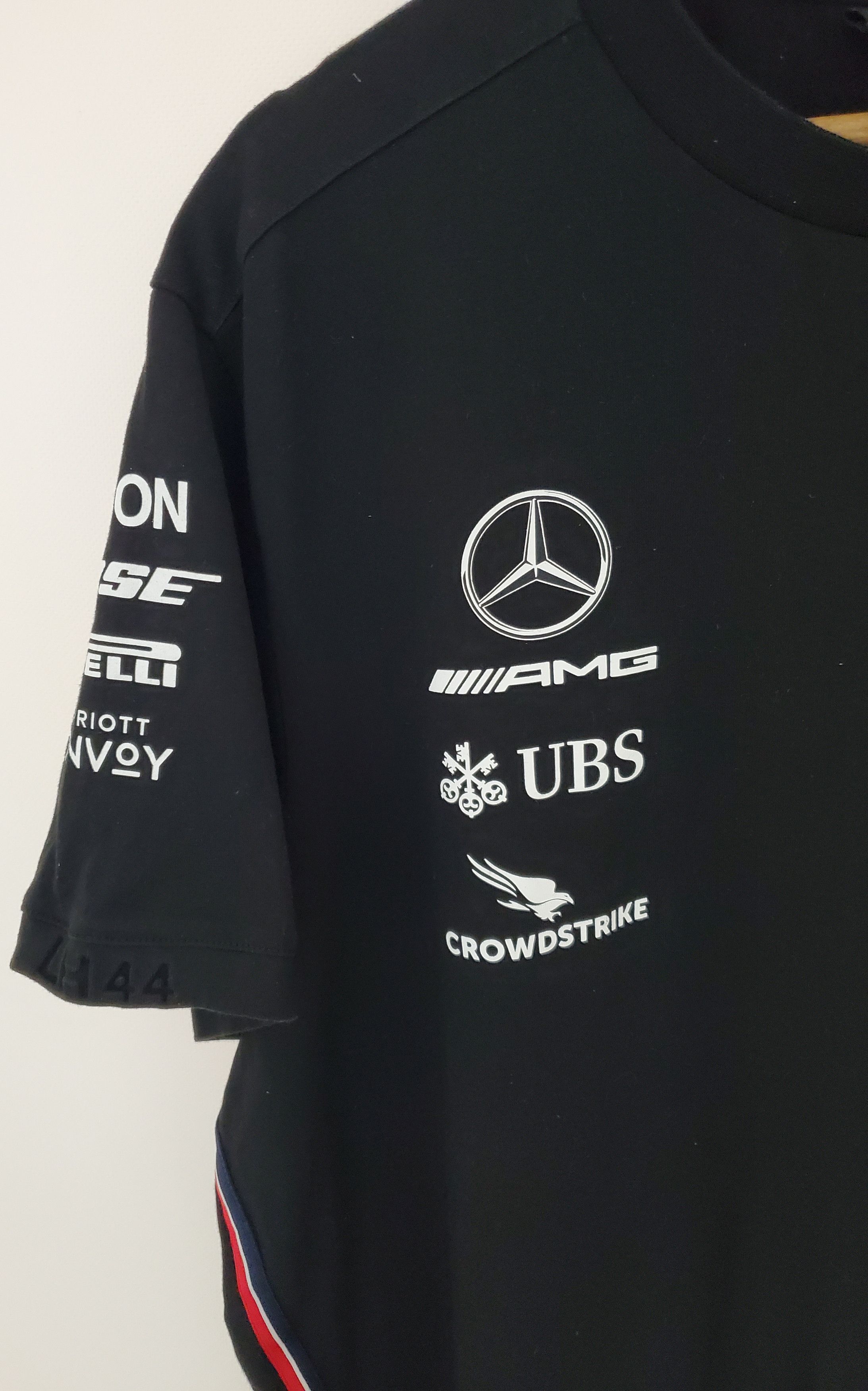 Fox Racing Mercedes AMG Petronas Shirt Men / F1 Stretch HamiltonTee Xxl Size US XXL / EU 58 / 5 - 3 Thumbnail