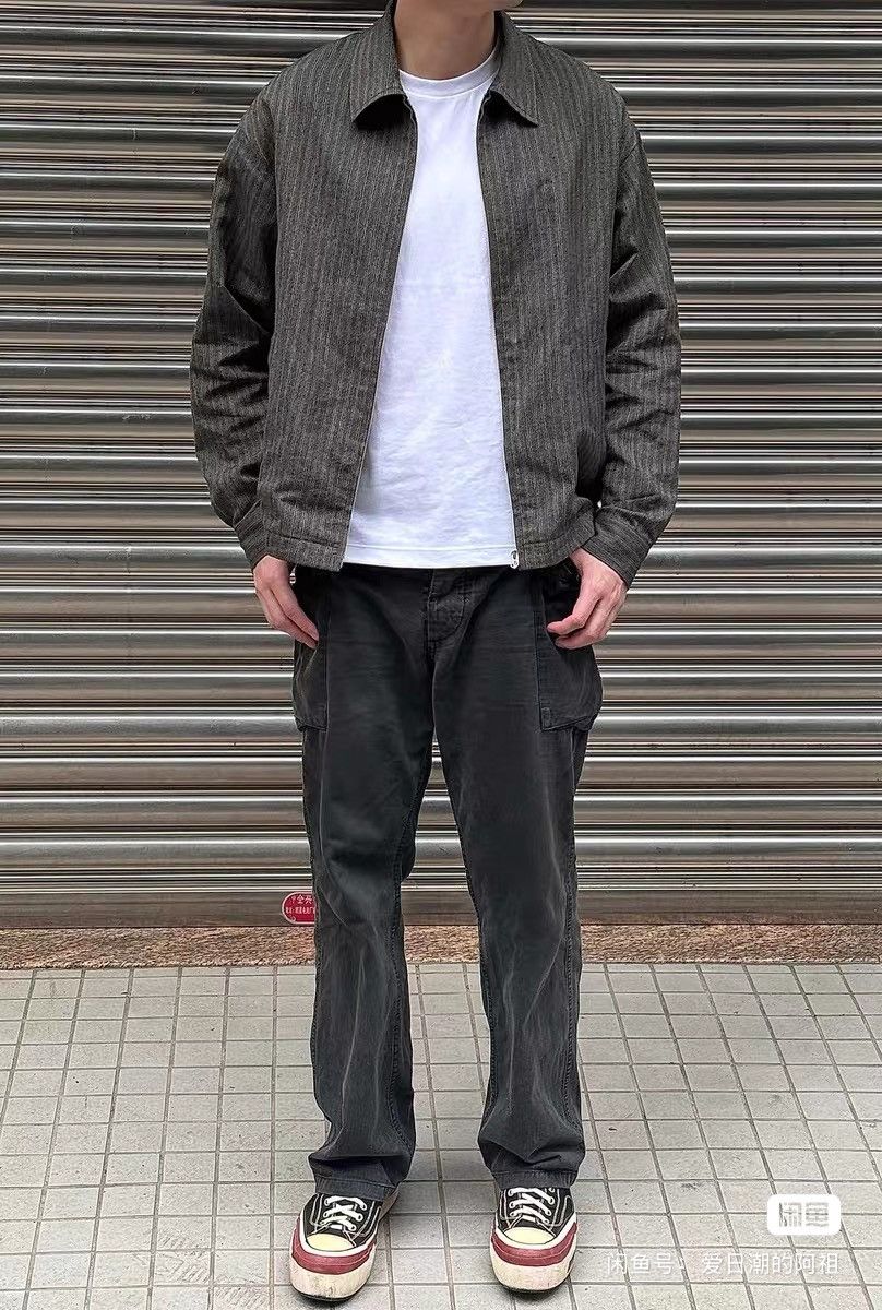 Visvim Visvim 21ss Redsun Jkt Herringbone Santome，Charcoal Size US L / EU 52-54 / 3 - 4 Thumbnail