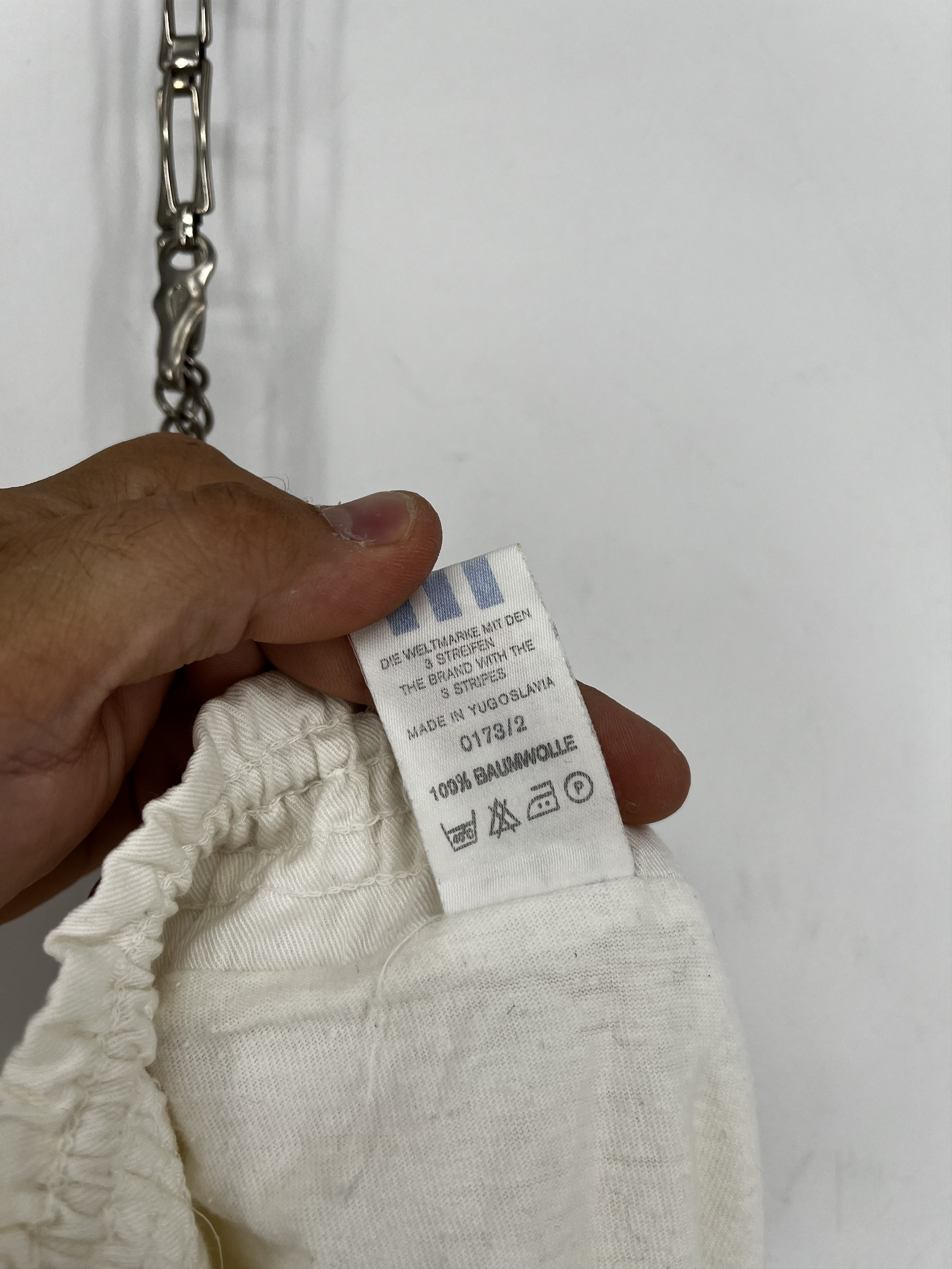 Adidas Vintage short adidas Mede in Yugoslavia Y2K White Size US M / EU 48-50 / 2 - 10 Thumbnail