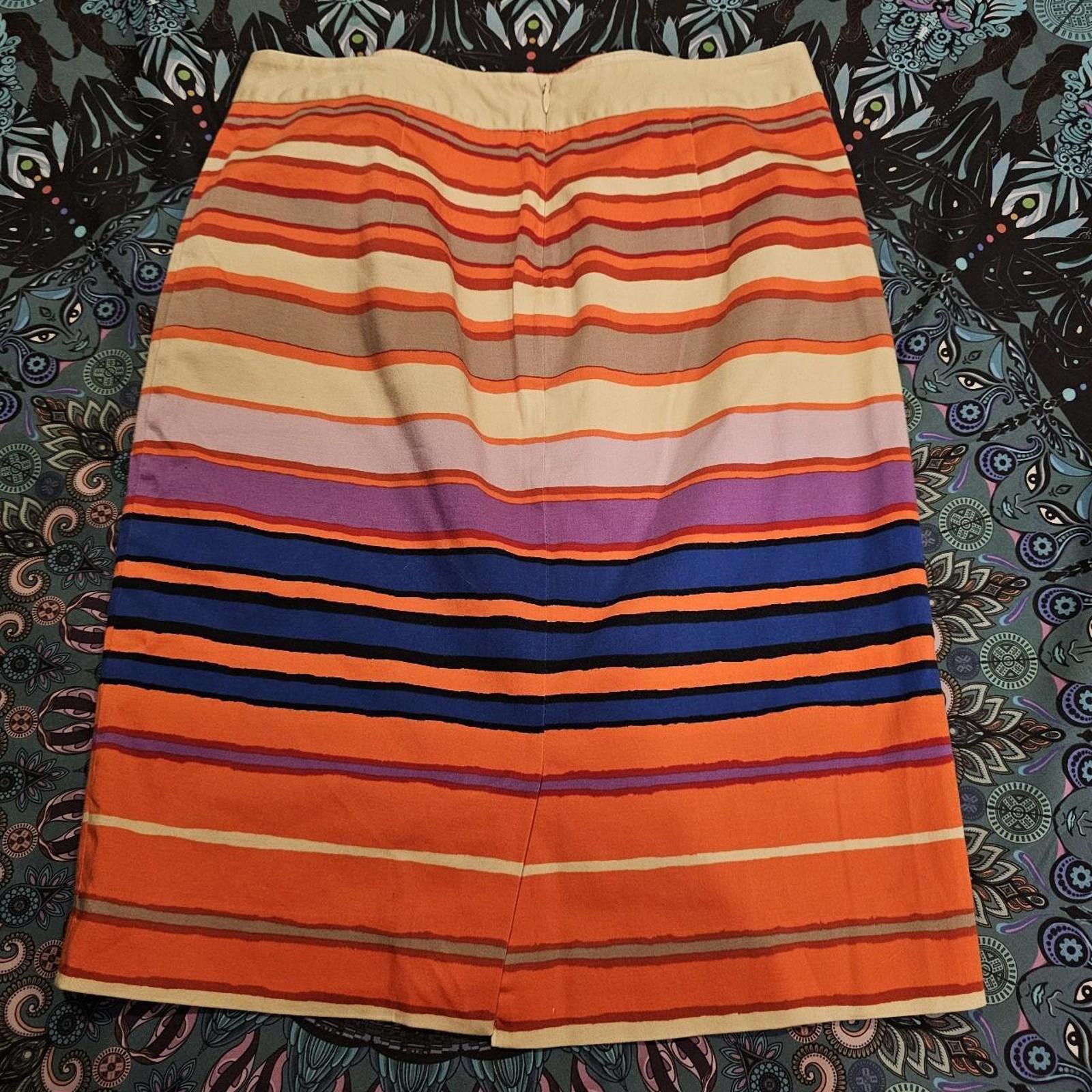 Designer THE LIMITED Women's Multicolored Skirt Size 25" / US 0 / IT 36 - 2 Thumbnail