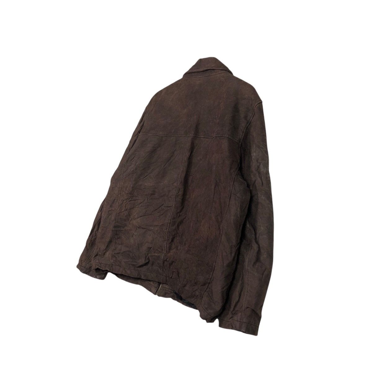 Genuine Leather 📌Vintage Genuine Leather Jacket Tommy Hilfiger Blanket Size US XL / EU 56 / 4 - 10 Thumbnail