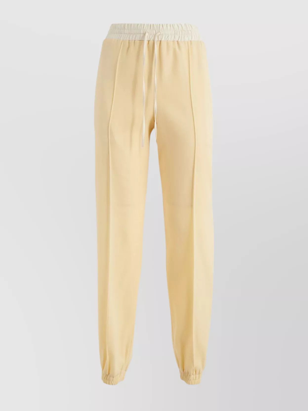 Jil Sander o1y1025 Jogger in Pastel Yellow Size 27" / US 4 / IT 40 - 1 Thumbnail