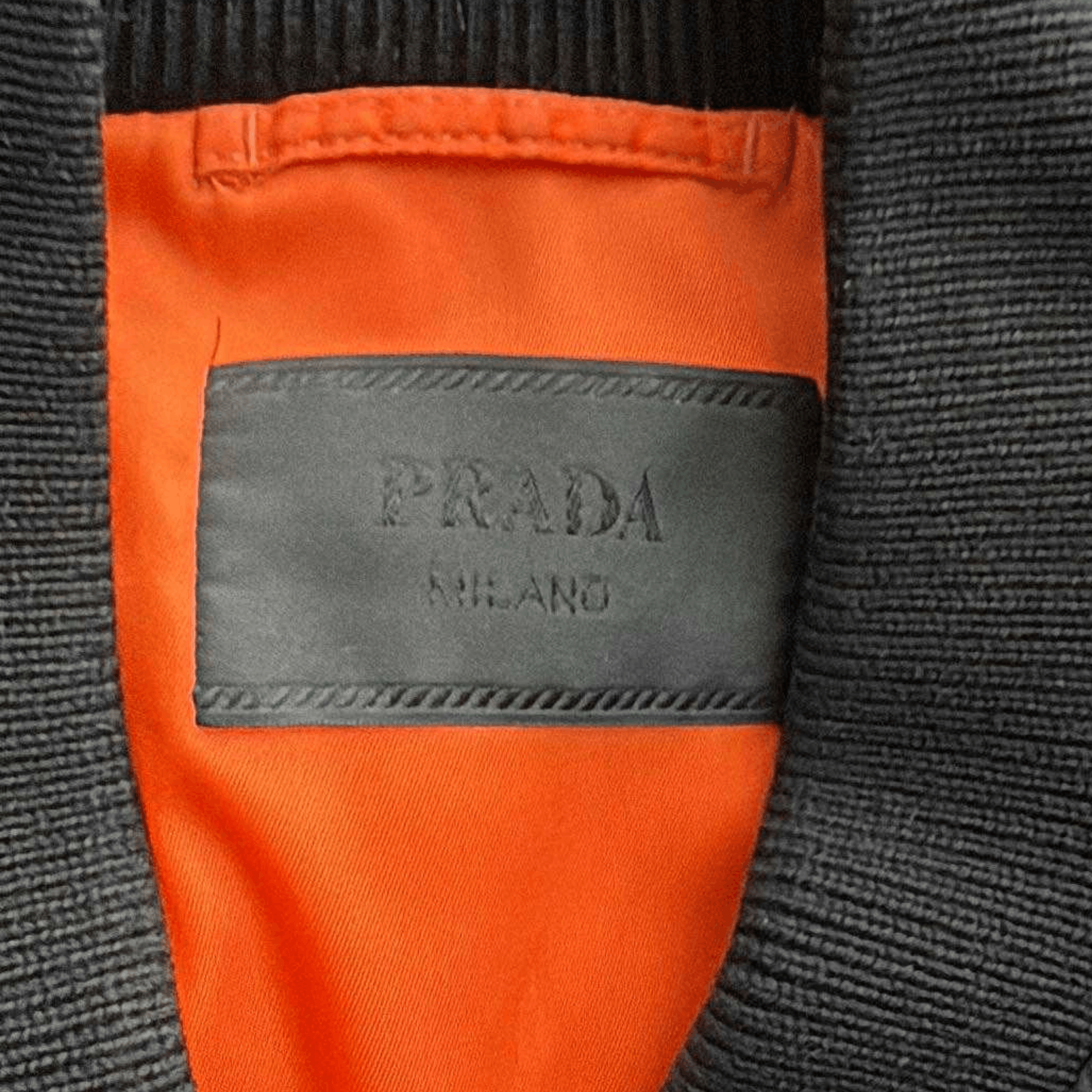 Prada Prada by Raf Simons Black Logo Re-Nylon Bomber Size US S / EU 44-46 / 1 - 5 Thumbnail