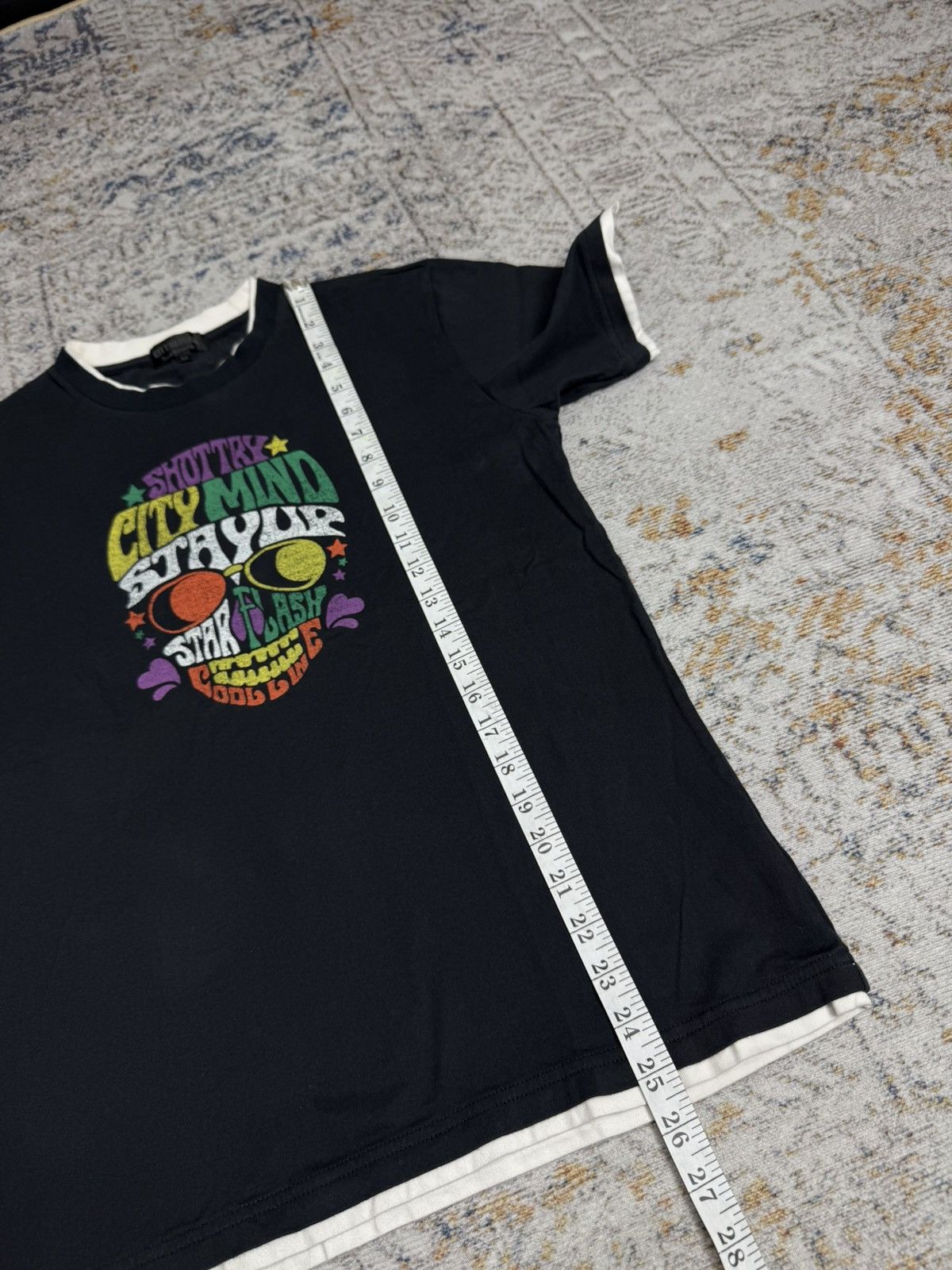 Japanese Brand City natural skull art tshirt Size US M / EU 48-50 / 2 - 8 Thumbnail