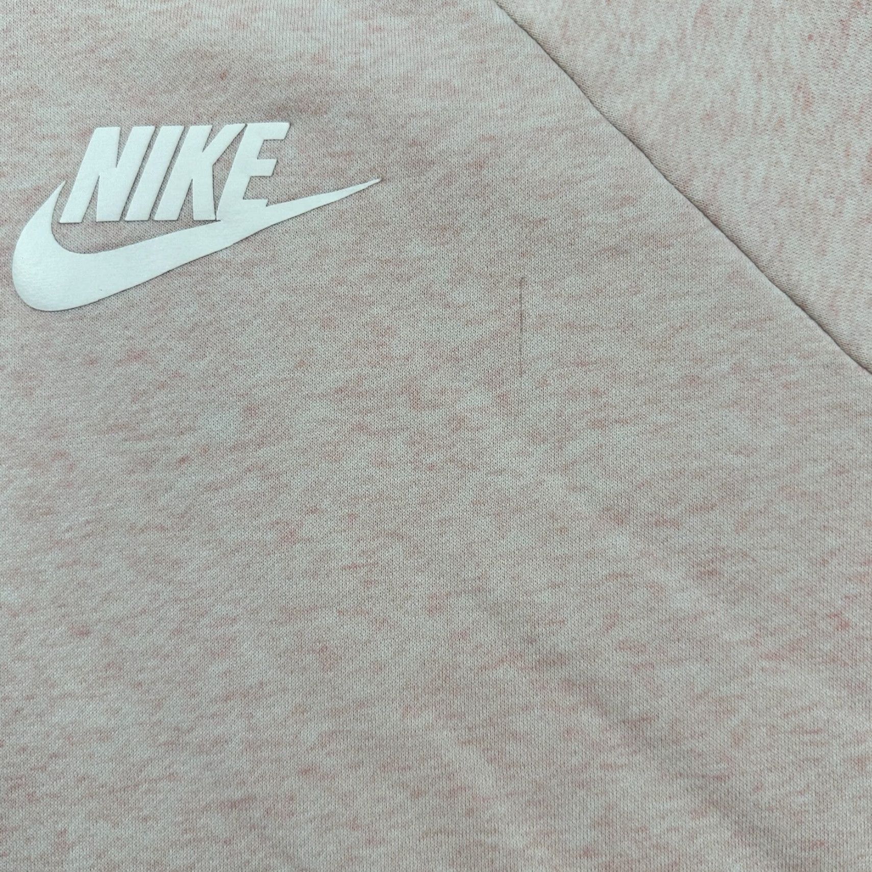 Nike Nike Sportswear Rally Hoodie Womens XL Pink White Swoosh Pullover Hooded Pockets Crew Neck Vintage: No Size XL / US 12-14 / IT 48-50 - 5 Thumbnail