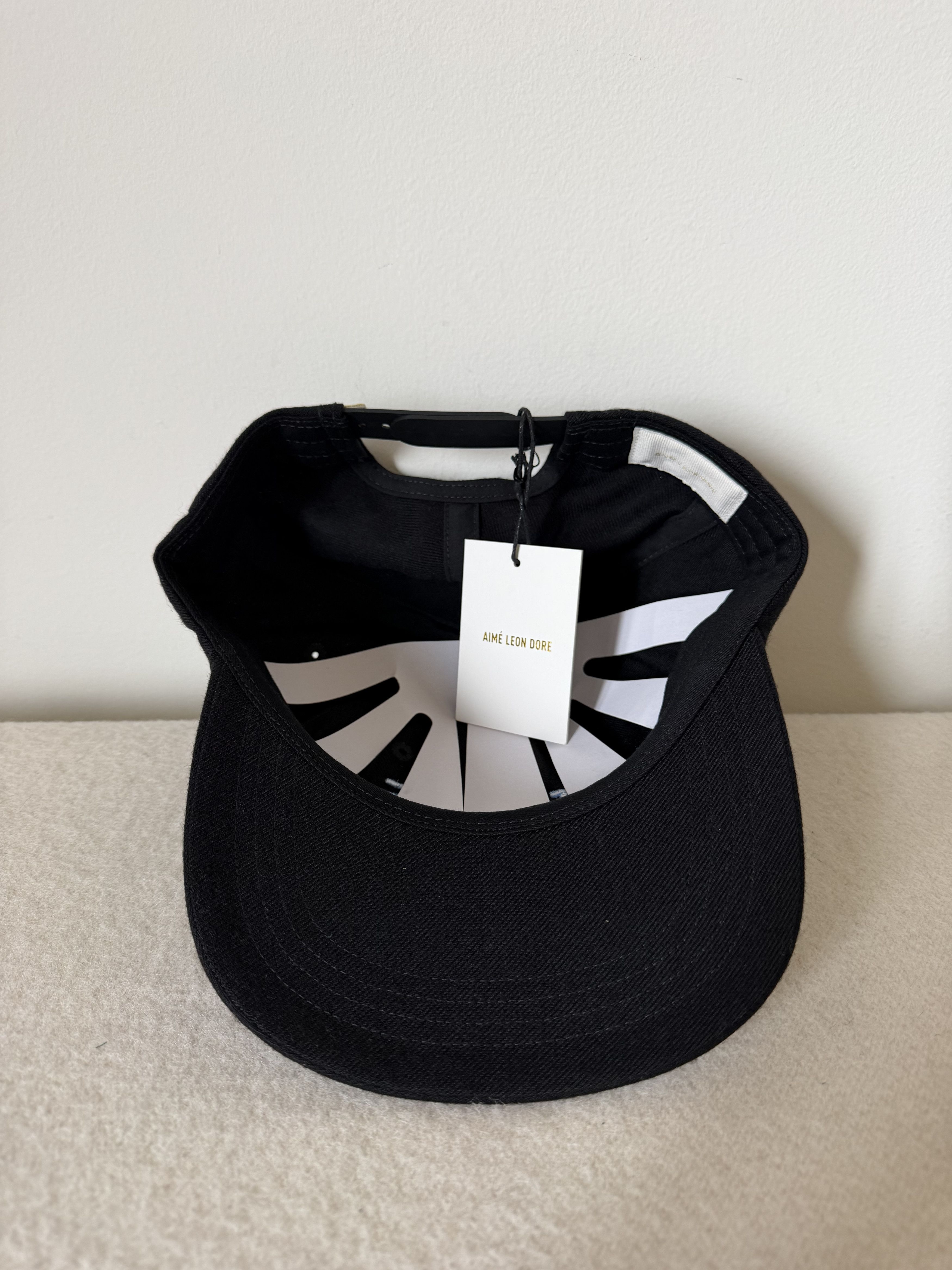 Aime Leon Dore Aime Leon Dore Campus Hat in Black Size ONE SIZE - 5 Thumbnail