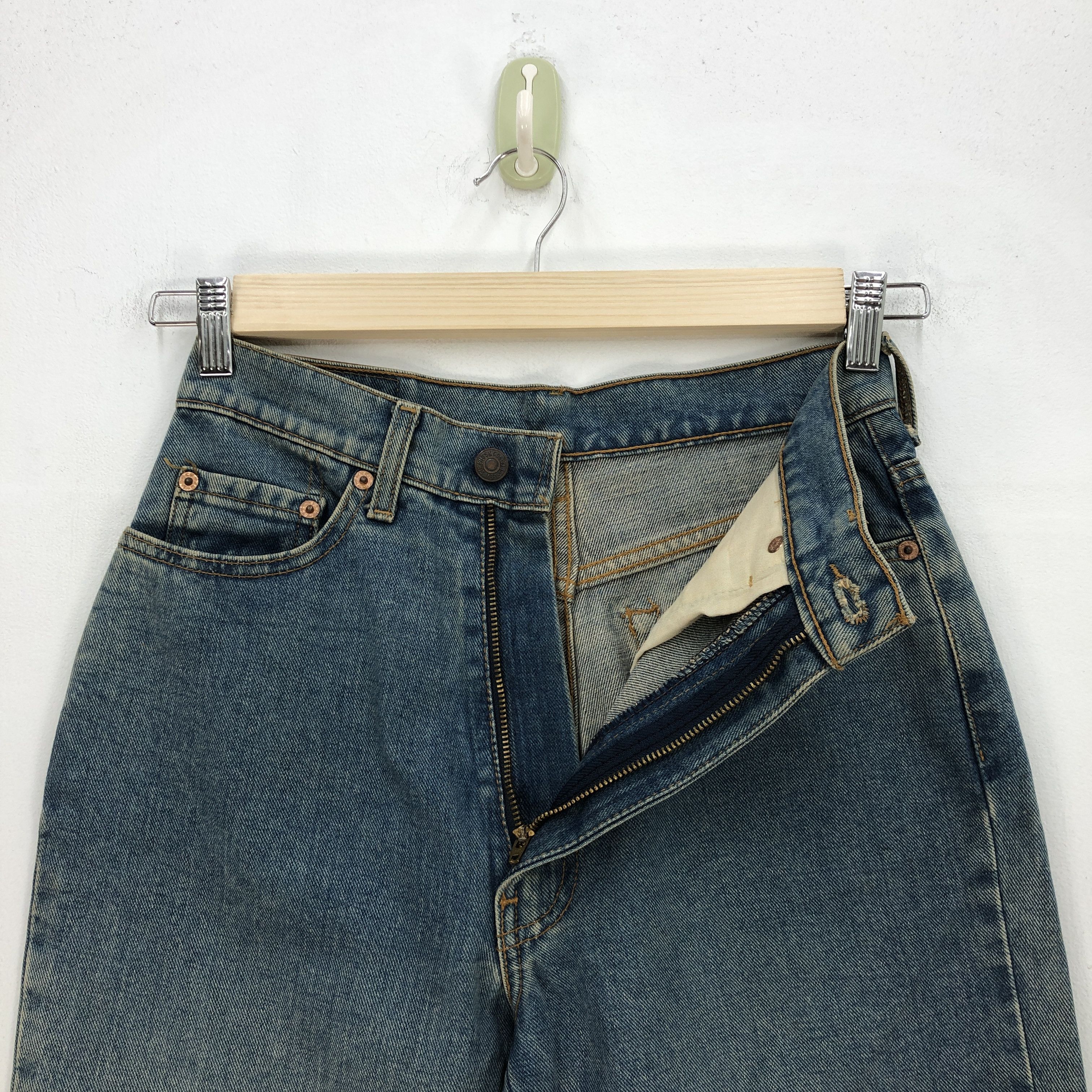 Levi's Vintage Levi's Bootcut Jeans Levis 517 Flare Wide Leg Denim Size 26" / US 2 / IT 38 - 5 Thumbnail