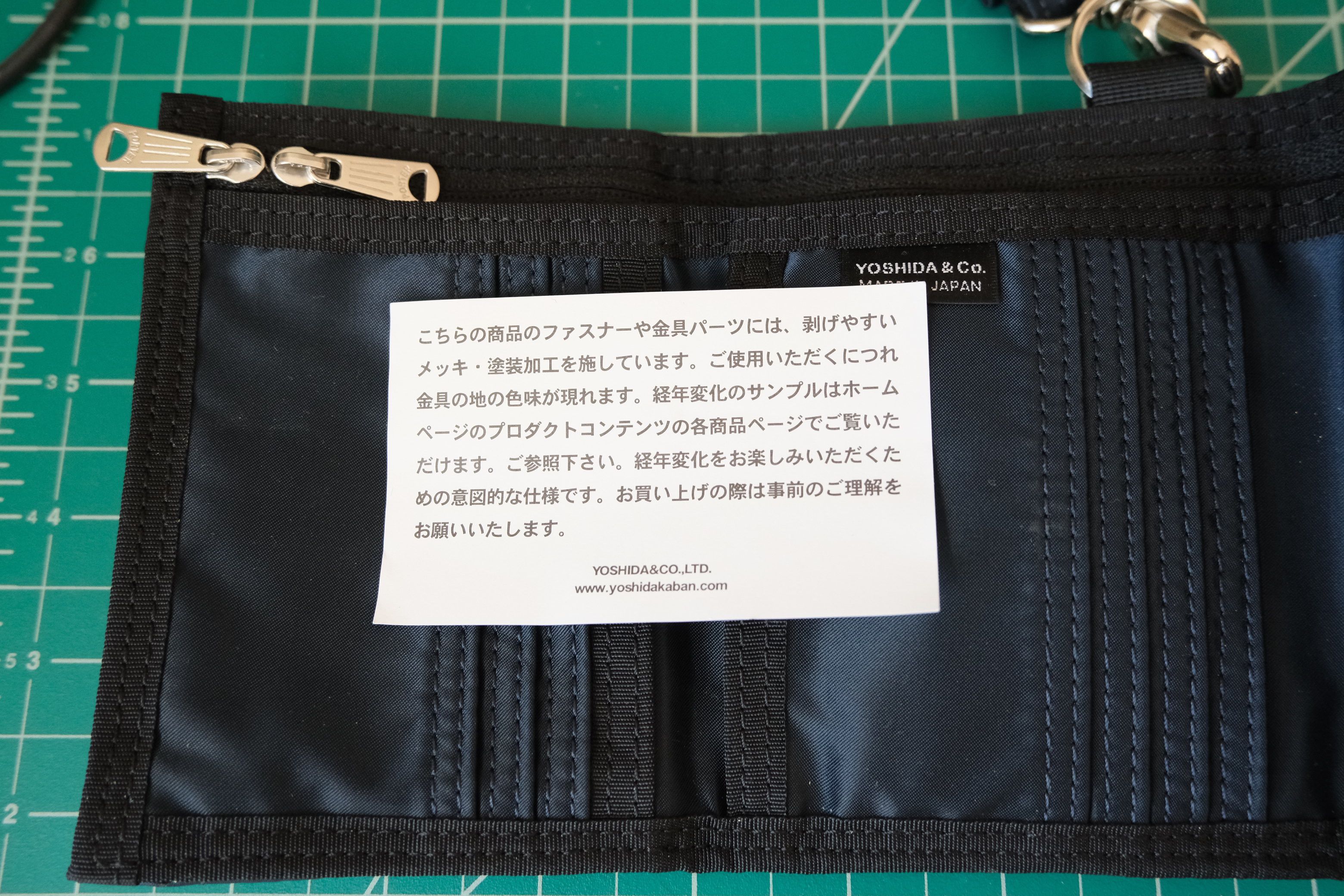 JJJJound × Porter Tanker Wallet (Japan Exclusive) Size ONE SIZE - 9 Thumbnail