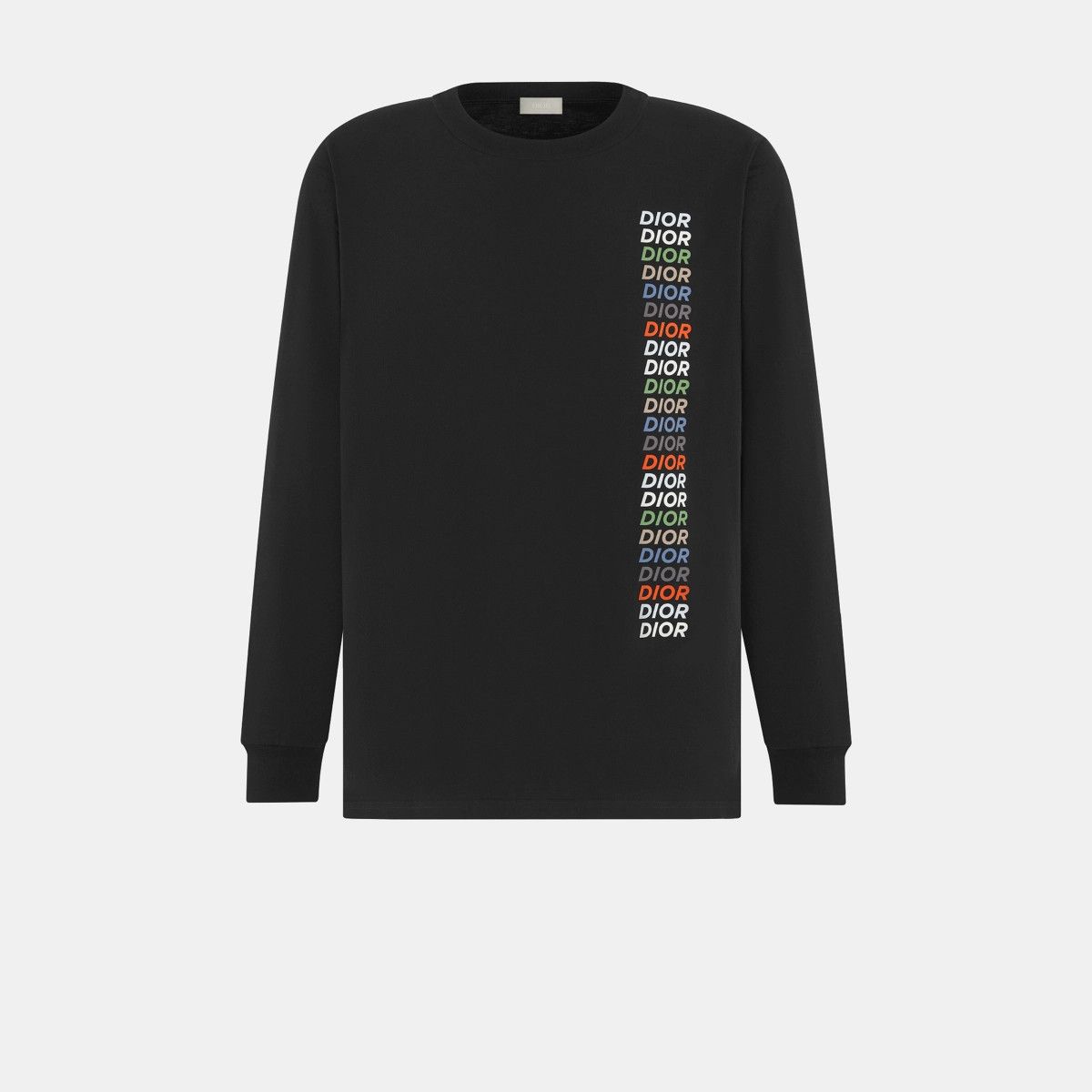 Dior o1bcso1str0225 Relaxed-Fit Long-Sleeved T-Shirt in Black Size US S / EU 44-46 / 1 - 1 Thumbnail