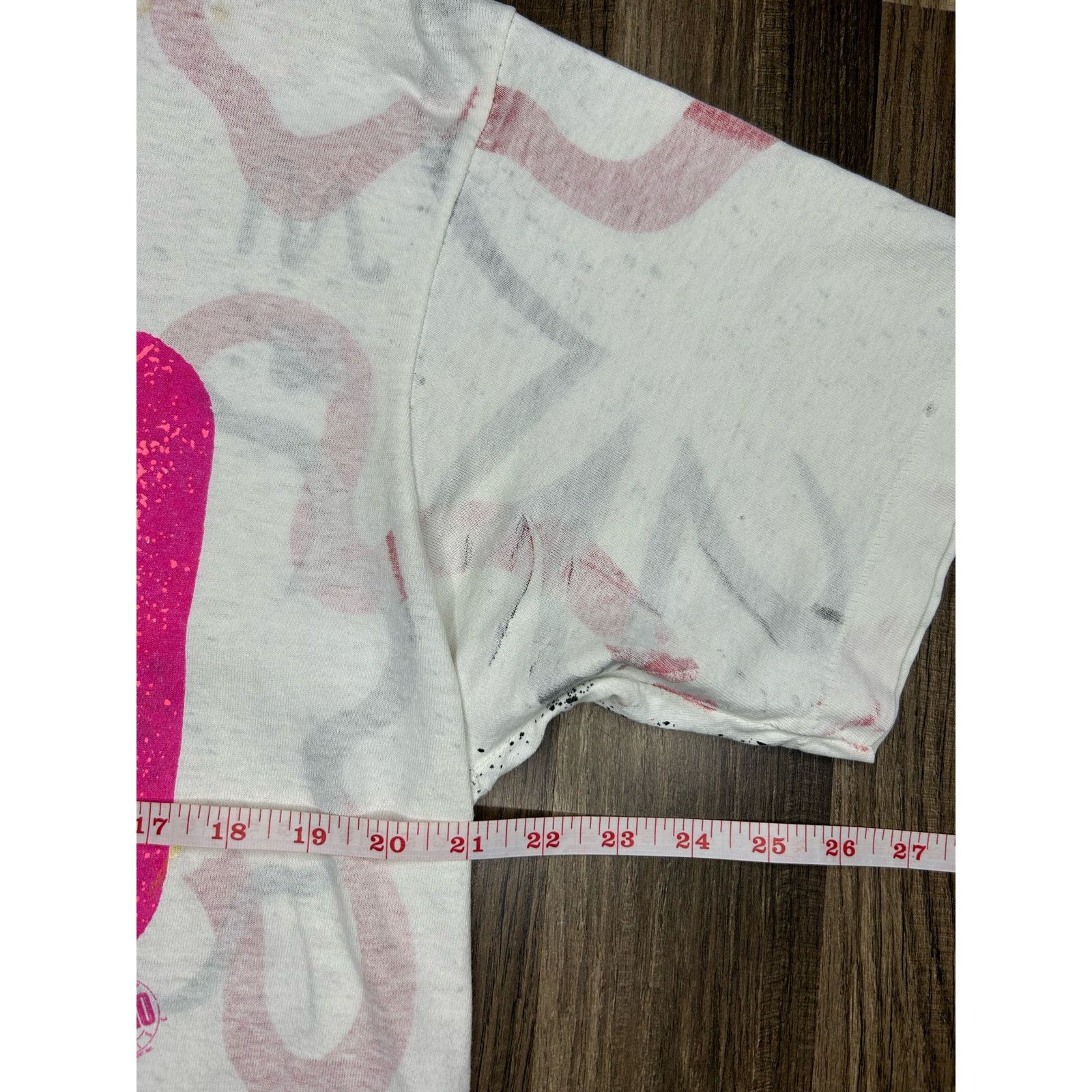 Vintage VTG 91 Luke Perry Beverly Hills 90210 Reverse print AOP Rare Size US XL / EU 56 / 4 - 7 Thumbnail