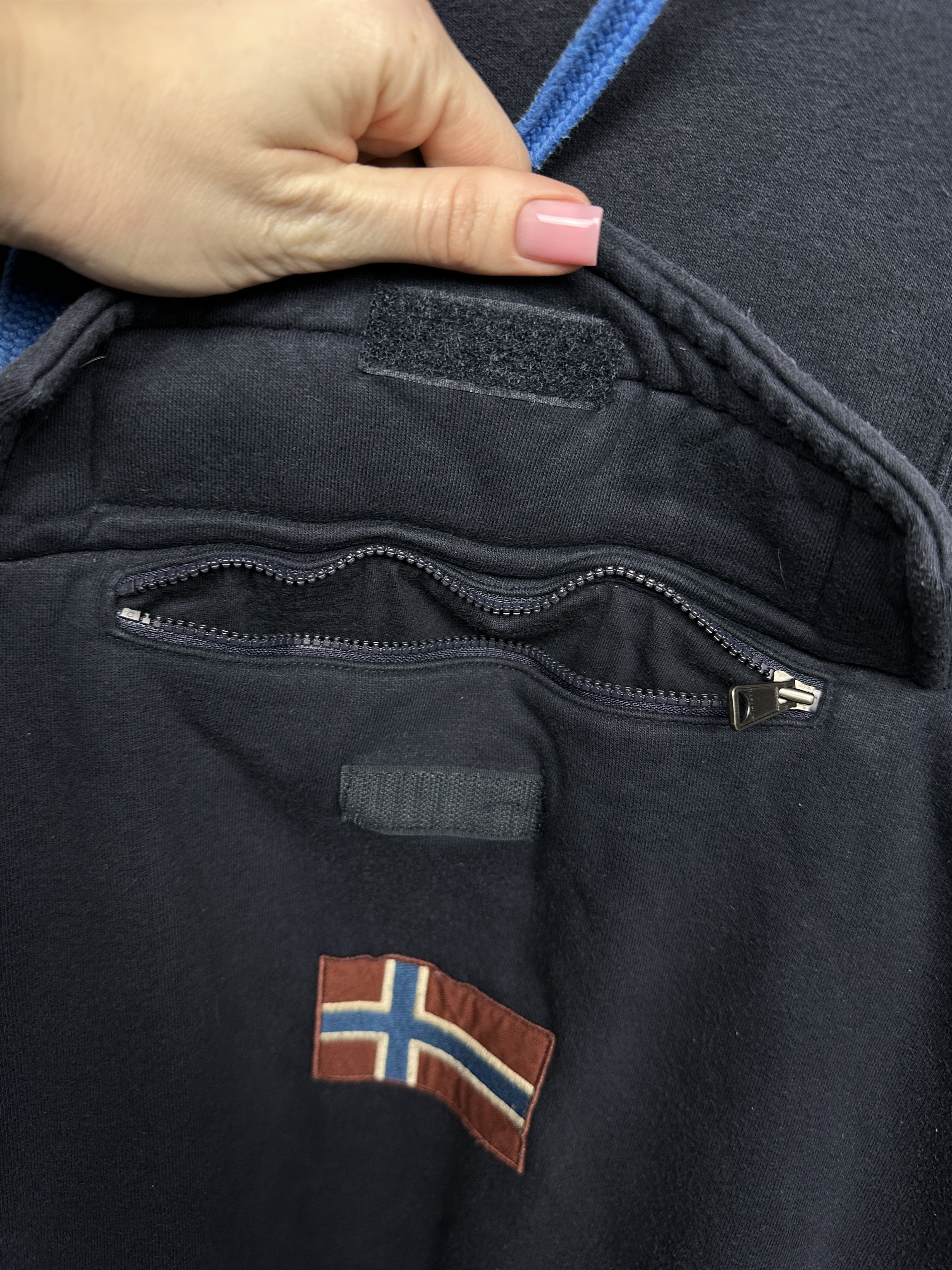 Napapijri Napapijri Mens Big Logo Hoodie Size US XL / EU 56 / 4 - 3 Thumbnail